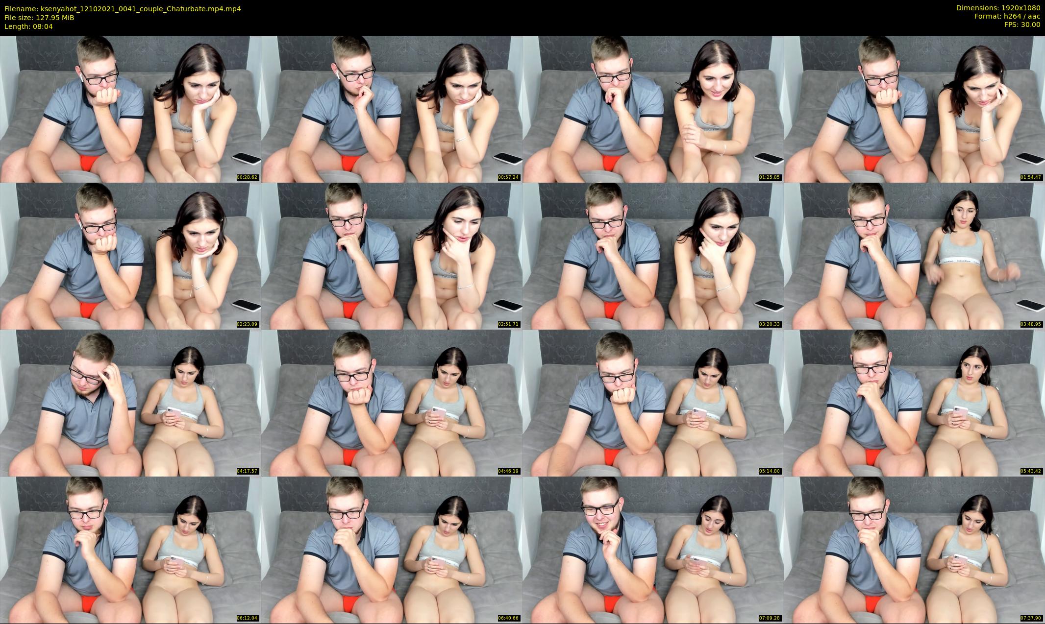 ksenyahot — 9 minute Chaturbate couple cam show recording, 1080p, Oct 12, 2021