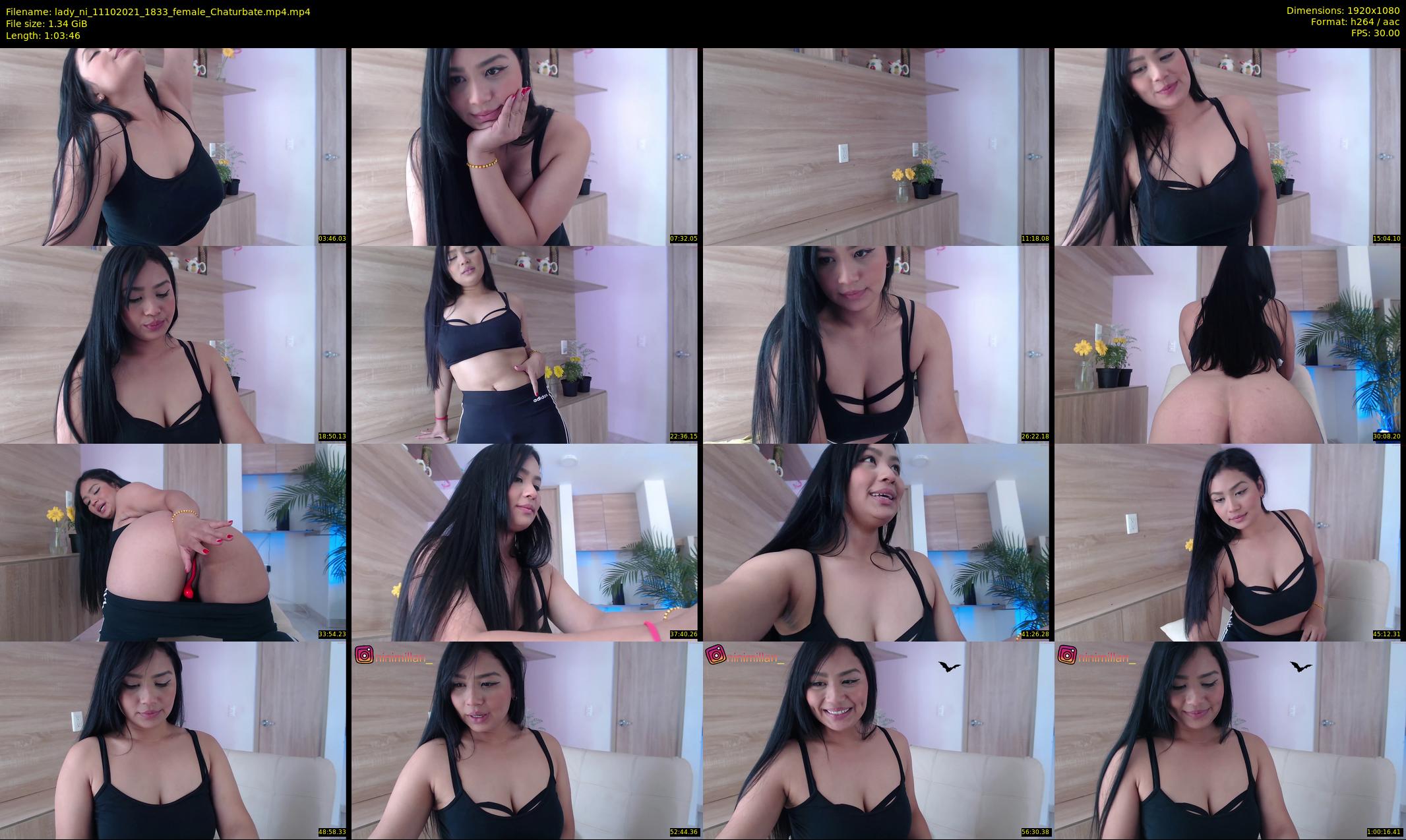 lady_ni — 64 minute Chaturbate female cam show recording, 1080p, Oct 11, 2021