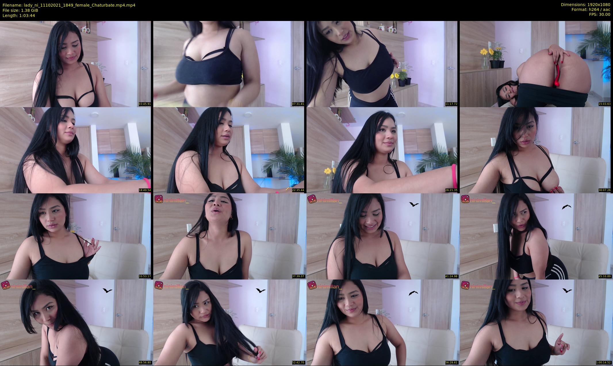 lady_ni — 64 minute Chaturbate female cam show recording, 1080p, Oct 11, 2021