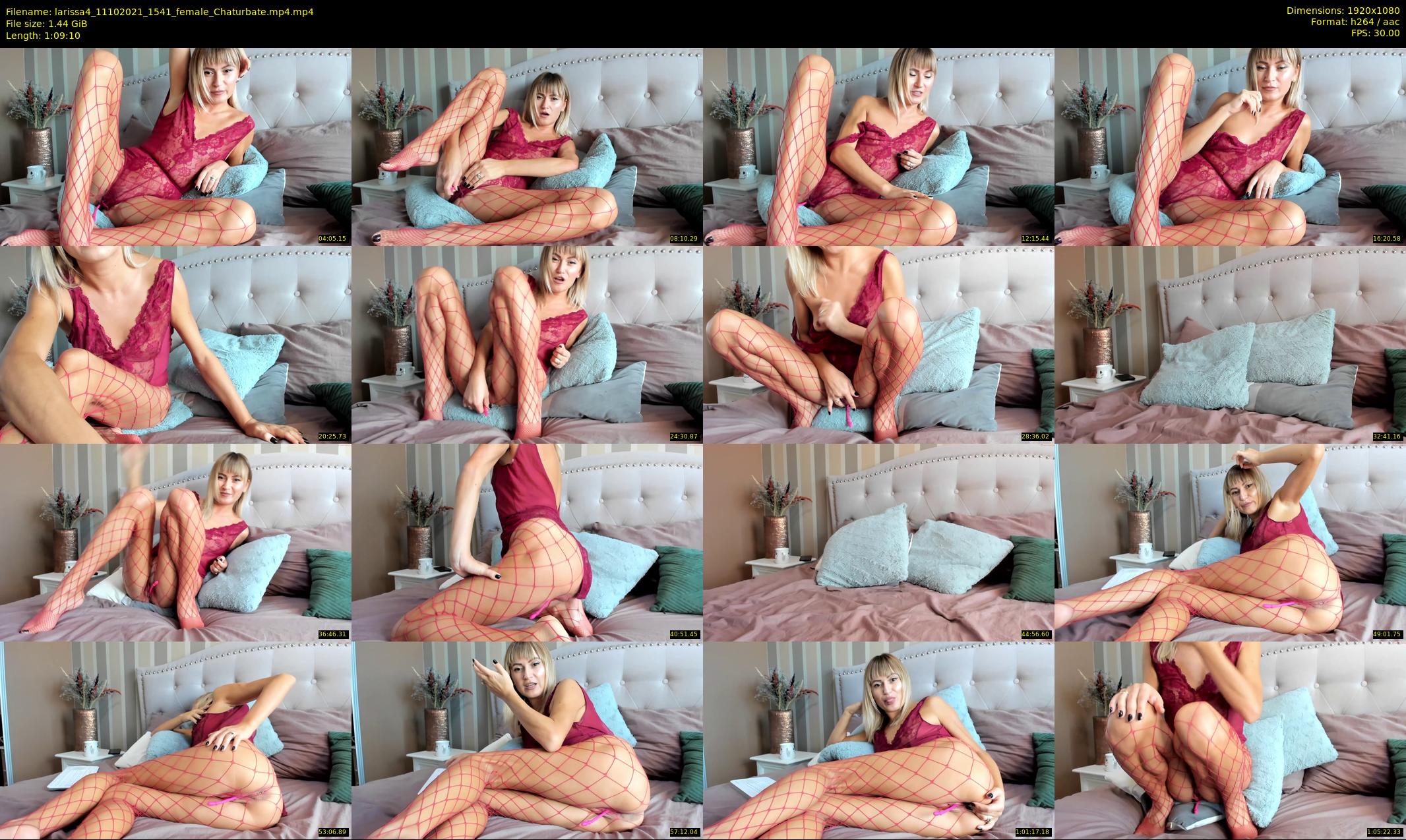 larissa4 — 70 minute Chaturbate female cam show recording, 1080p, Oct 11, 2021