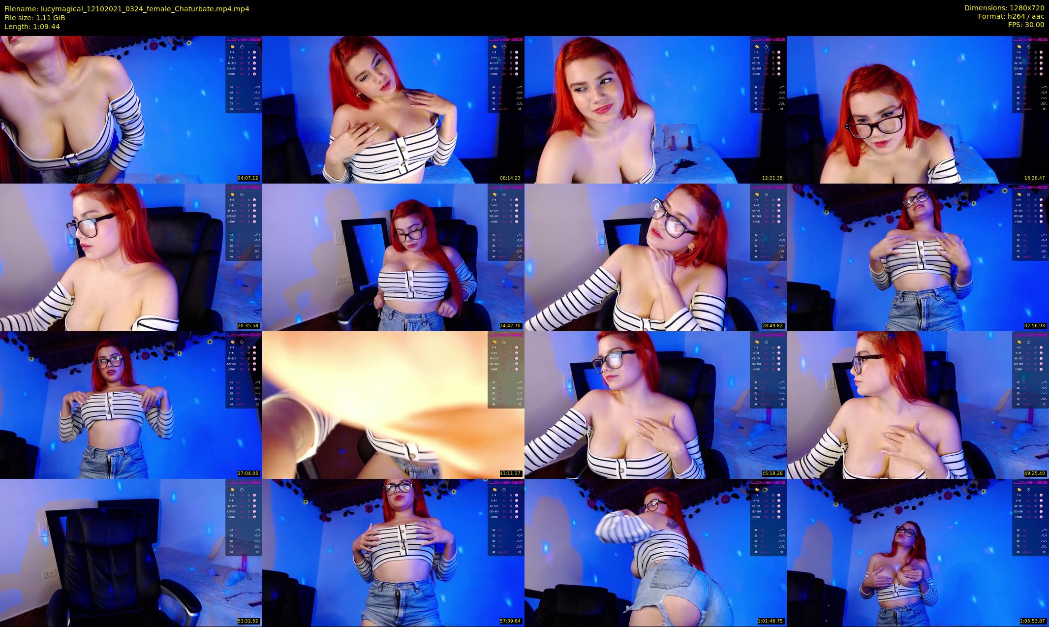 lucymagical — 70 minute Chaturbate female cam show recording, 720p, Oct 12, 2021