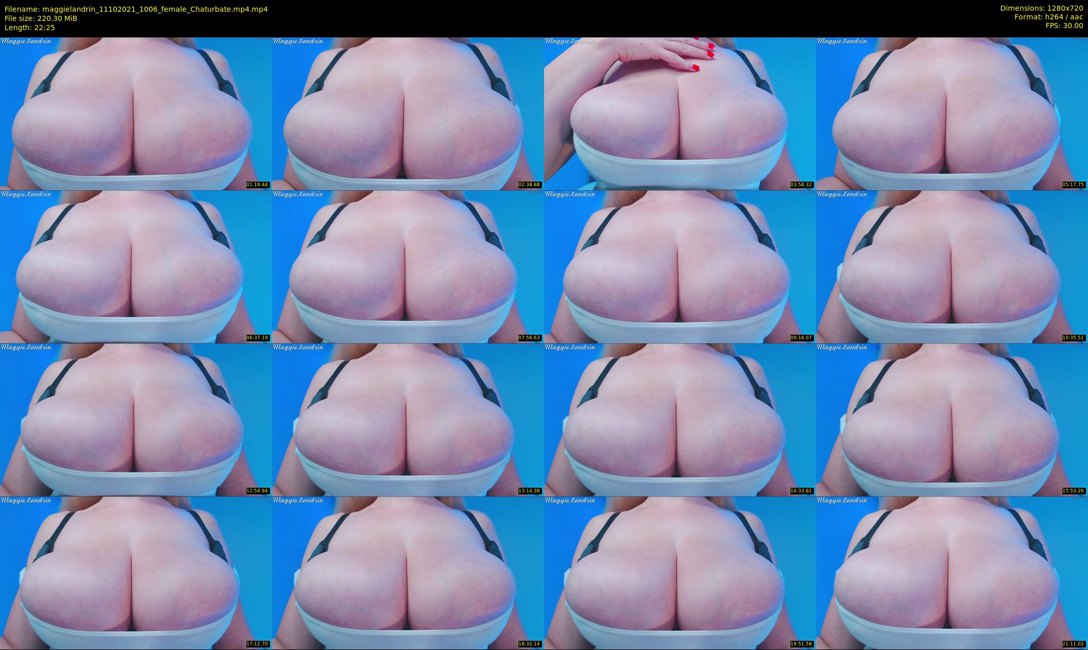 maggielandrin — 23 minute Chaturbate female cam show recording, 720p, Oct 11, 2021
