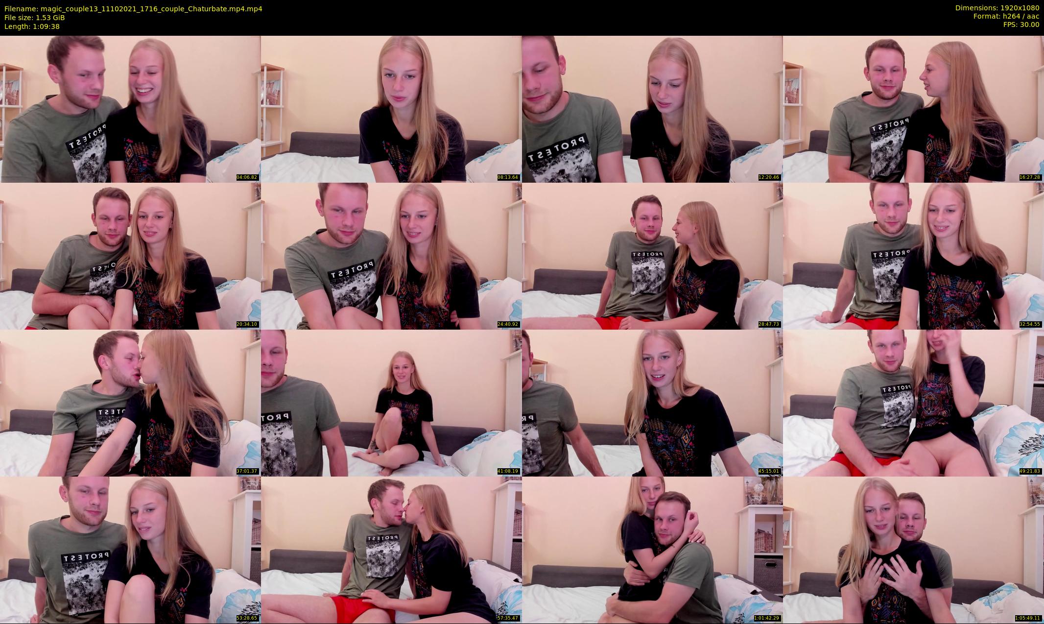 magic_couple13 — 70 minute Chaturbate couple cam show recording, 1080p, Oct 11, 2021