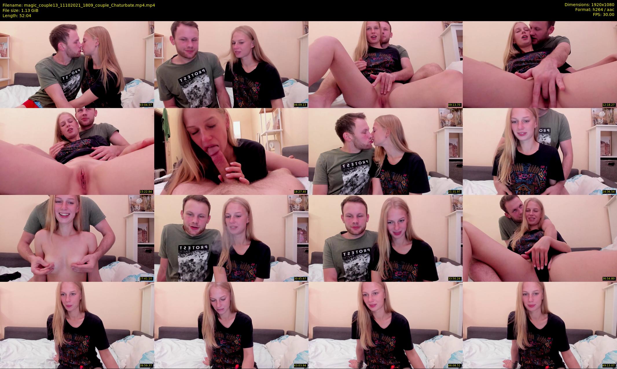 magic_couple13 — 53 minute Chaturbate couple cam show recording, 1080p, Oct 11, 2021