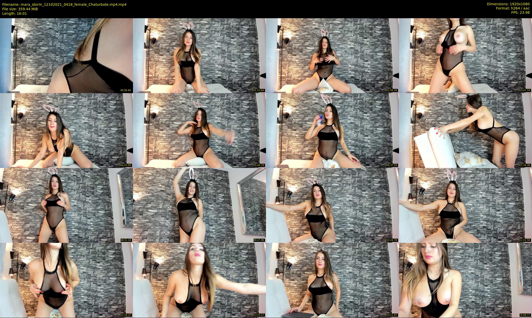 mara_storm — 17 minute Chaturbate female cam show recording, 1080p, Oct 12, 2021