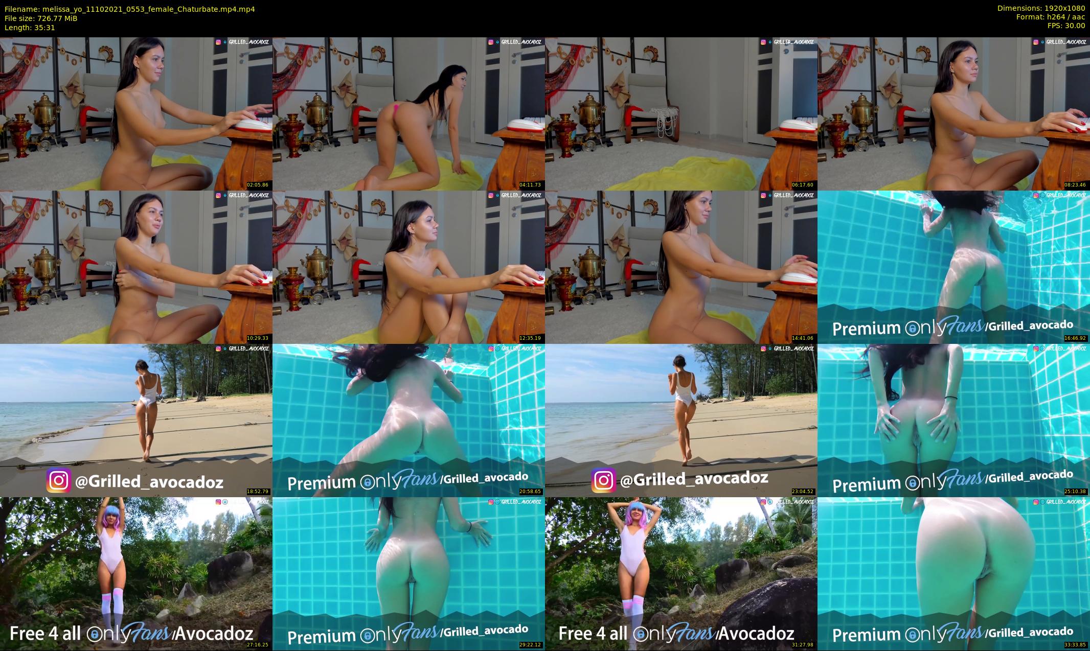 melissa_yo — 36 minute Chaturbate female cam show recording, 1080p, Oct 11, 2021