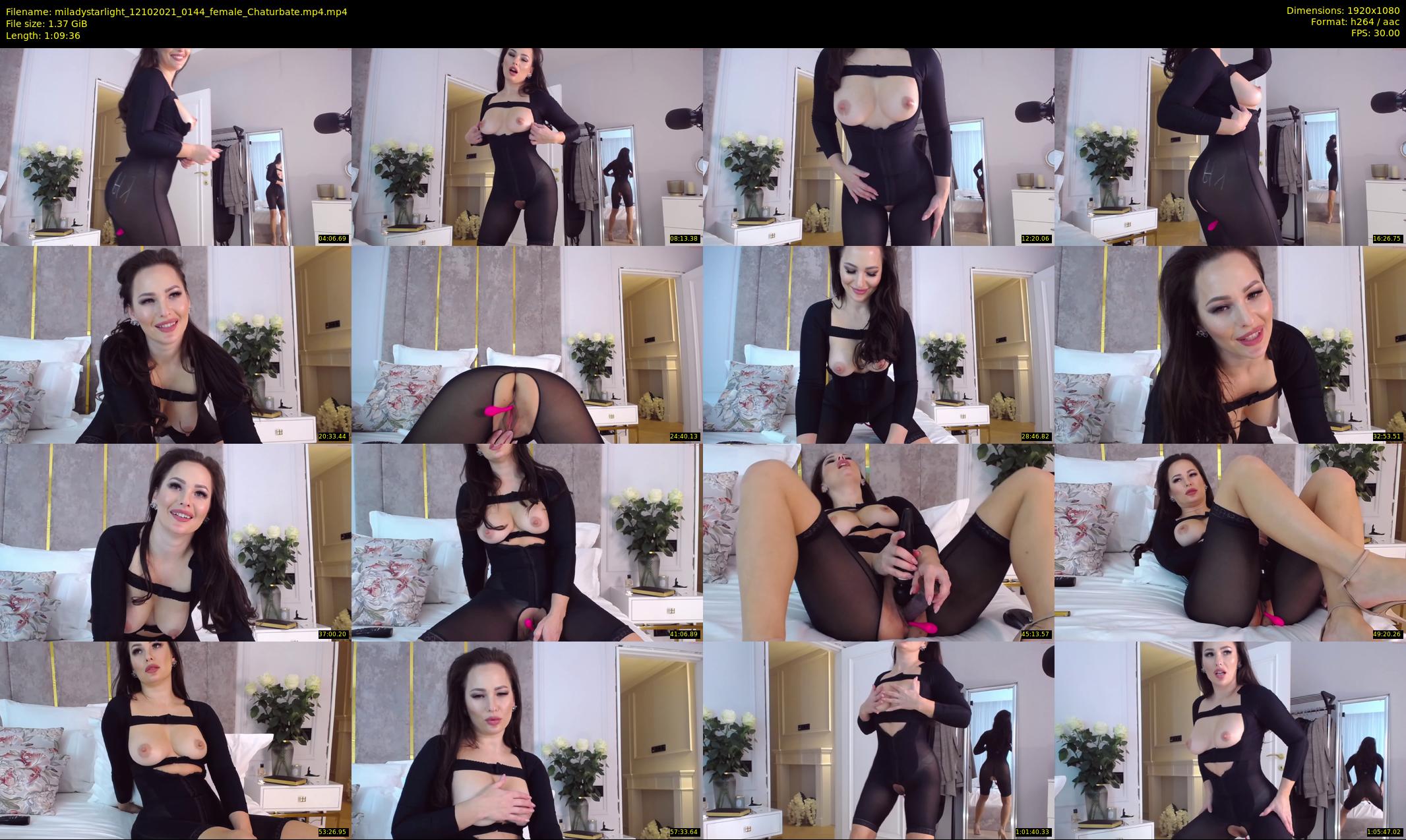 miladystarlight — 70 minute Chaturbate female cam show recording, 1080p, Oct 12, 2021