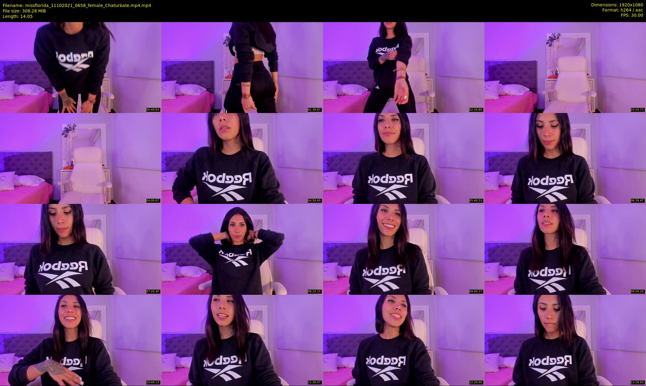 missflorida — 15 minute Chaturbate female cam show recording, 1080p, Oct 11, 2021
