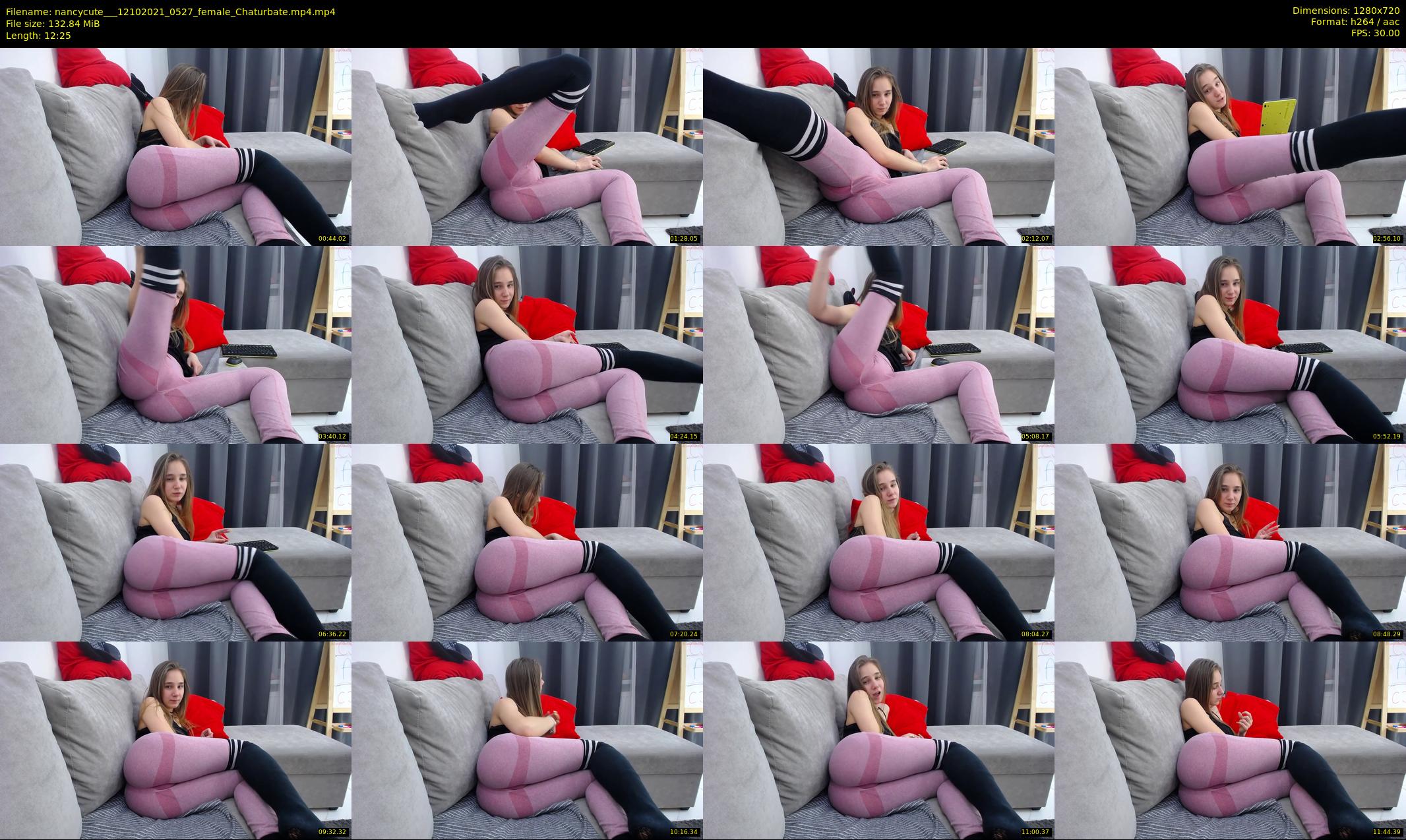 nancycute__ — 13 minute Chaturbate female cam show recording, 720p, Oct 12, 2021