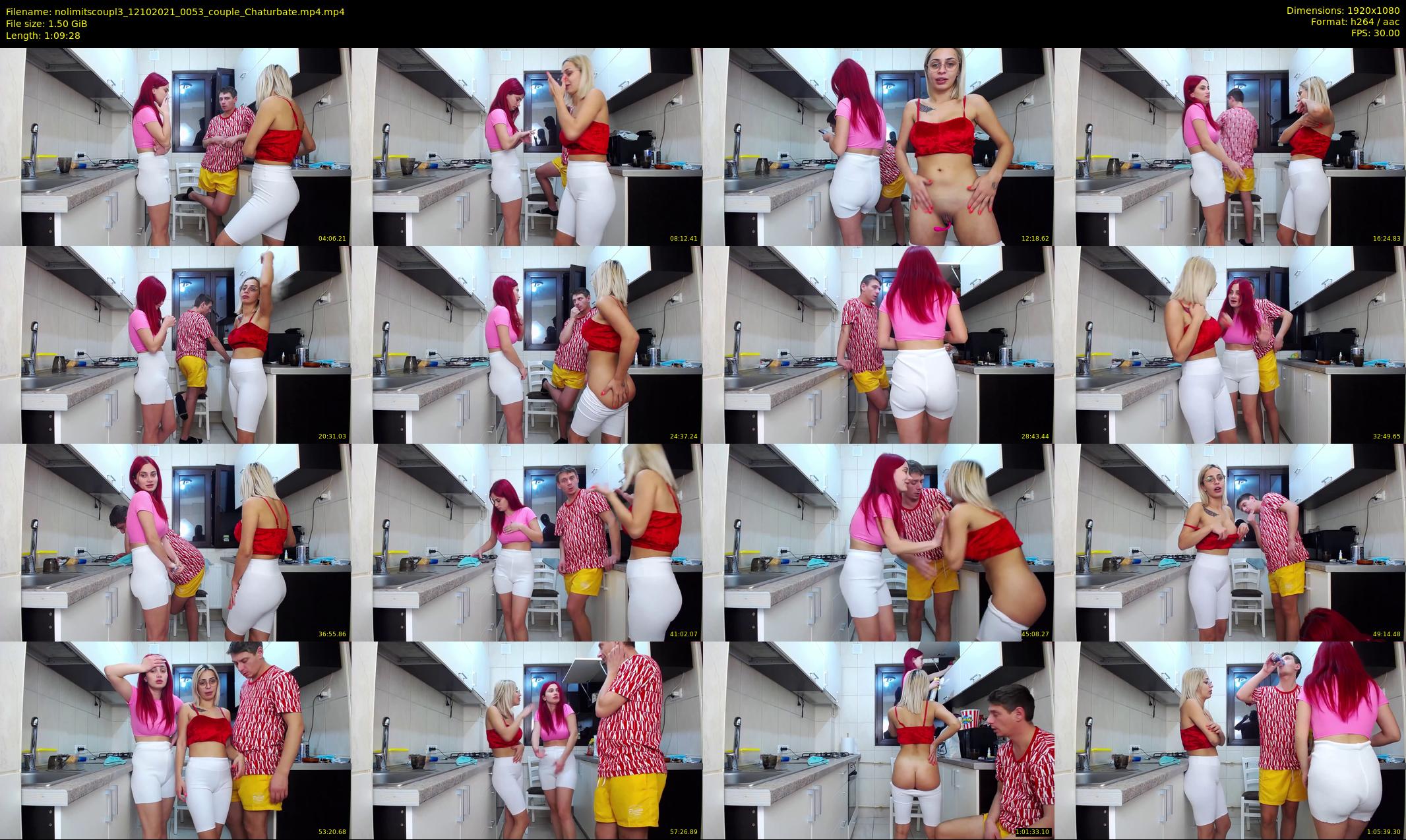 nolimitscoupl3 — 70 minute Chaturbate couple cam show recording, 1080p, Oct 12, 2021
