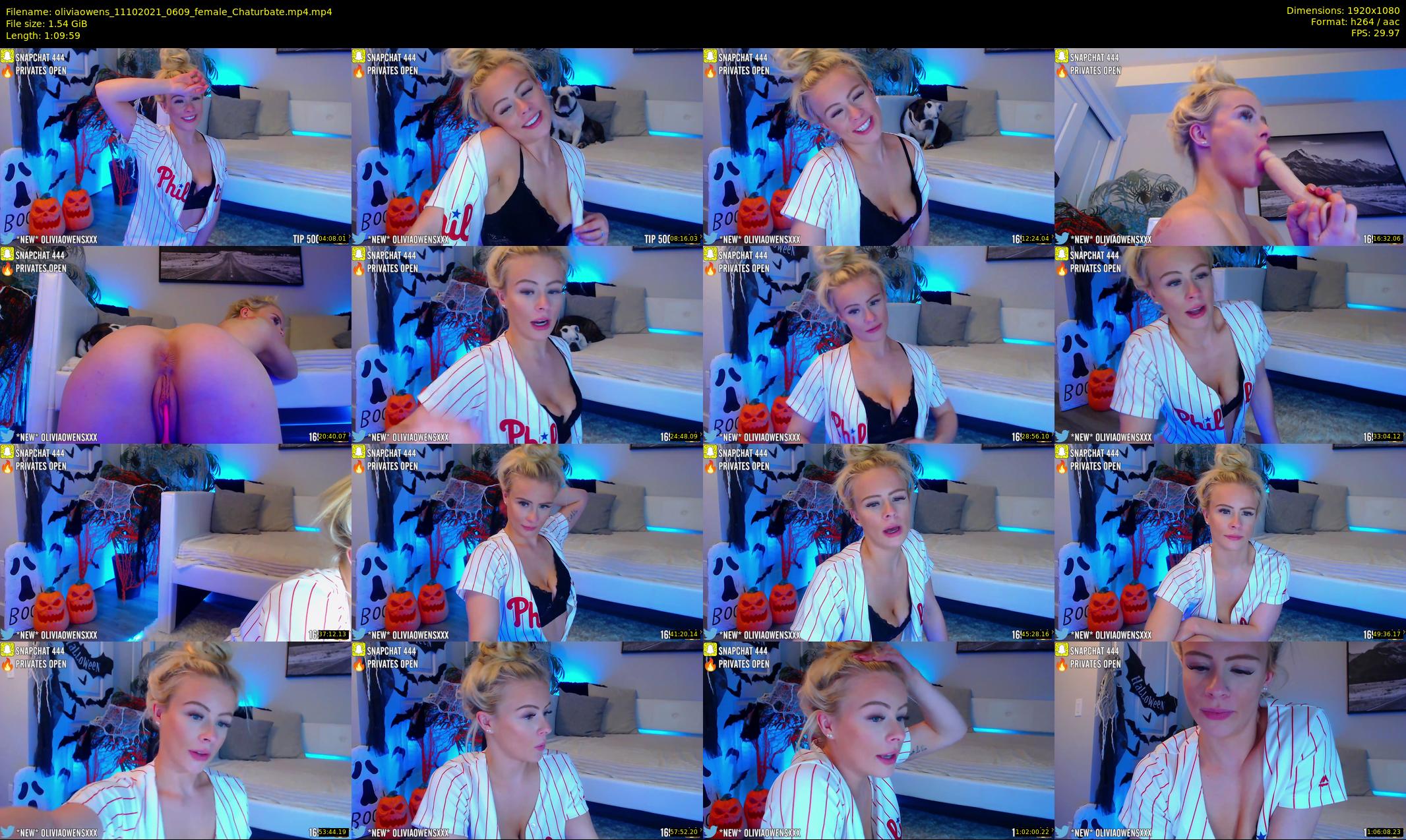oliviaowens — 70 minute Chaturbate female cam show recording, 1080p, Oct 11, 2021