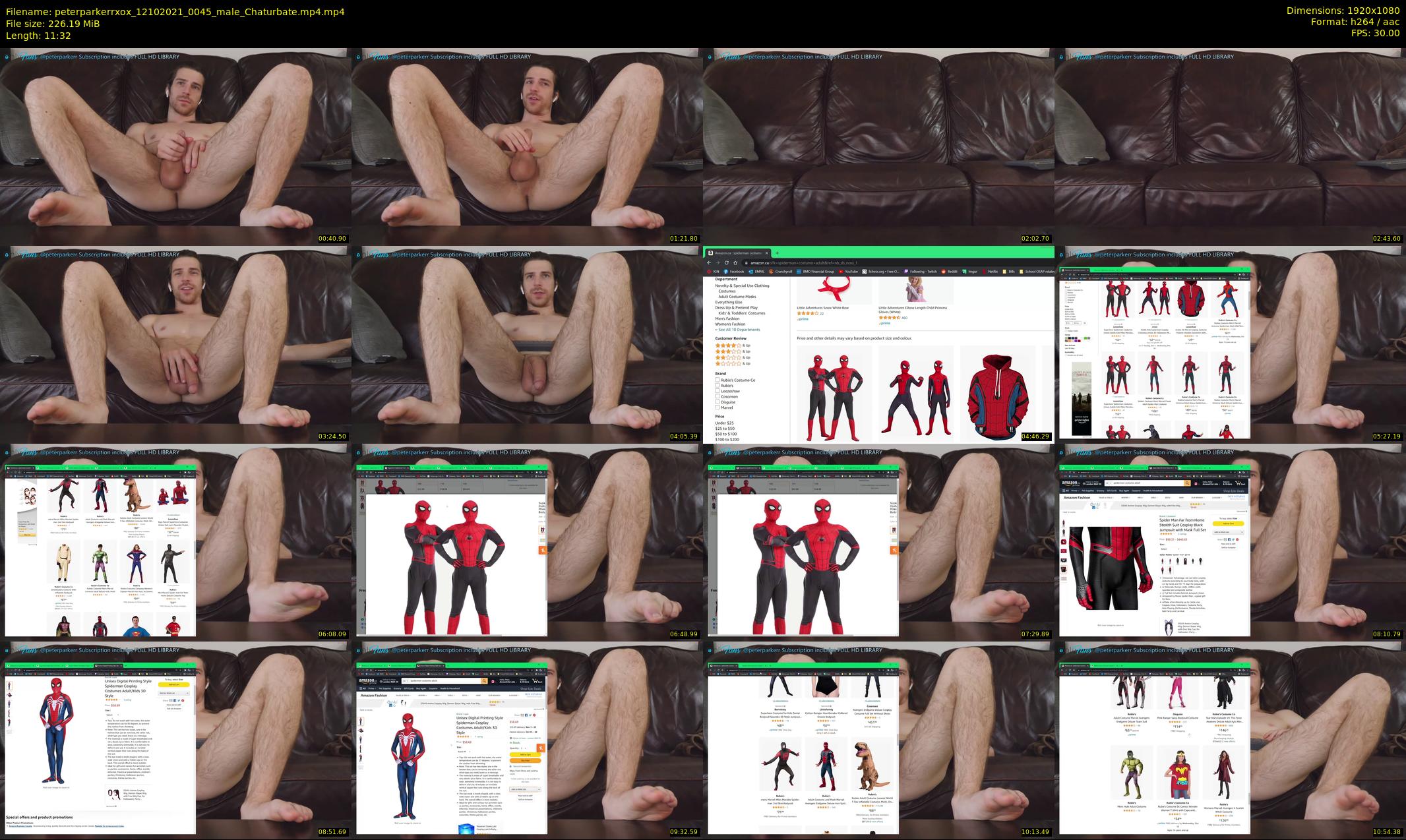 peterparkerrxox — 12 minute Chaturbate male cam show recording, 1080p, Oct 12, 2021