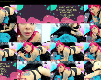 pyrowayne — 77 minute Chaturbate female cam show recording, 1080p, Oct 12, 2021