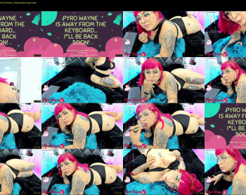 pyrowayne — 77 minute Chaturbate female cam show recording, 1080p, Oct 12, 2021