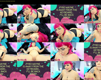 pyrowayne — 77 minute Chaturbate female cam show recording, 1080p, Oct 12, 2021