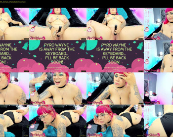 pyrowayne — 74 minute Chaturbate female cam show recording, 1080p, Oct 12, 2021