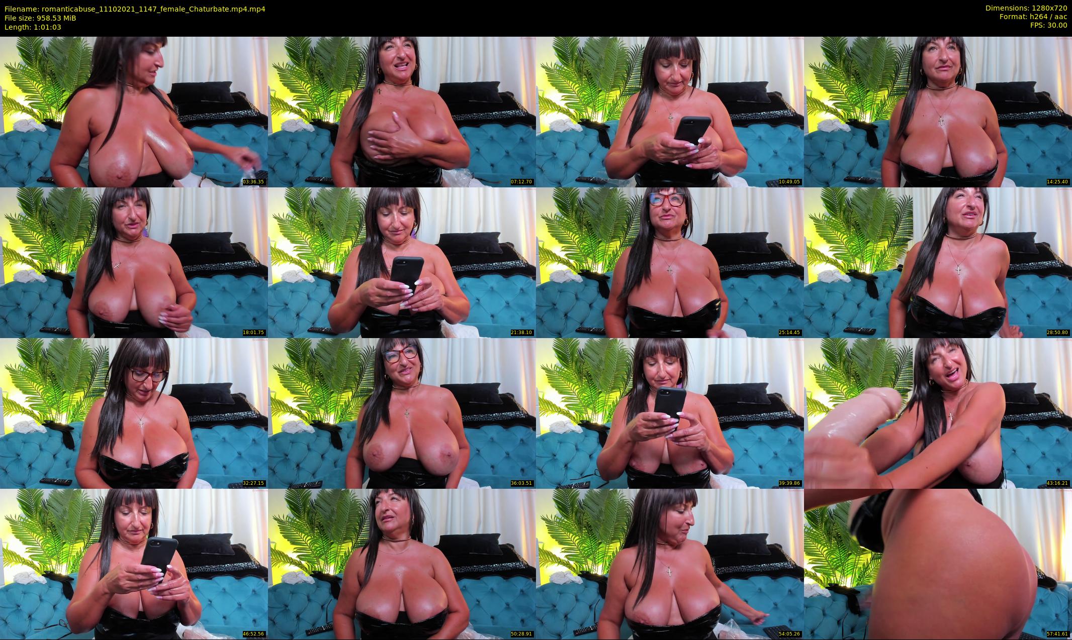 romanticabuse — 62 minute Chaturbate female cam show recording, 720p, Oct 11, 2021