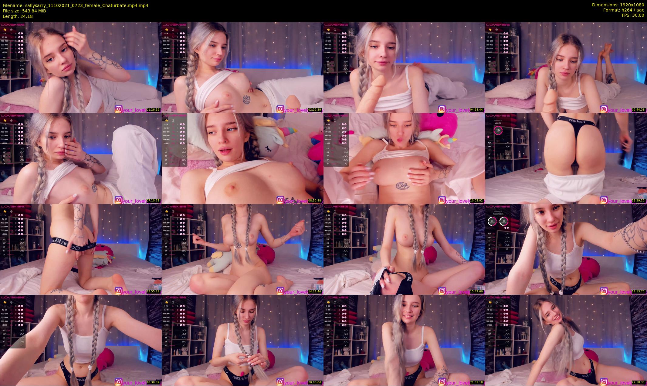 sallysarry — 25 minute Chaturbate couple cam show recording, 1080p, Oct 11, 2021