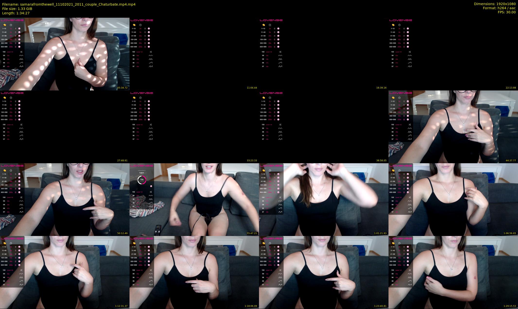 samarafromthewell — 95 minute Chaturbate female cam show recording, 1080p, Oct 11, 2021