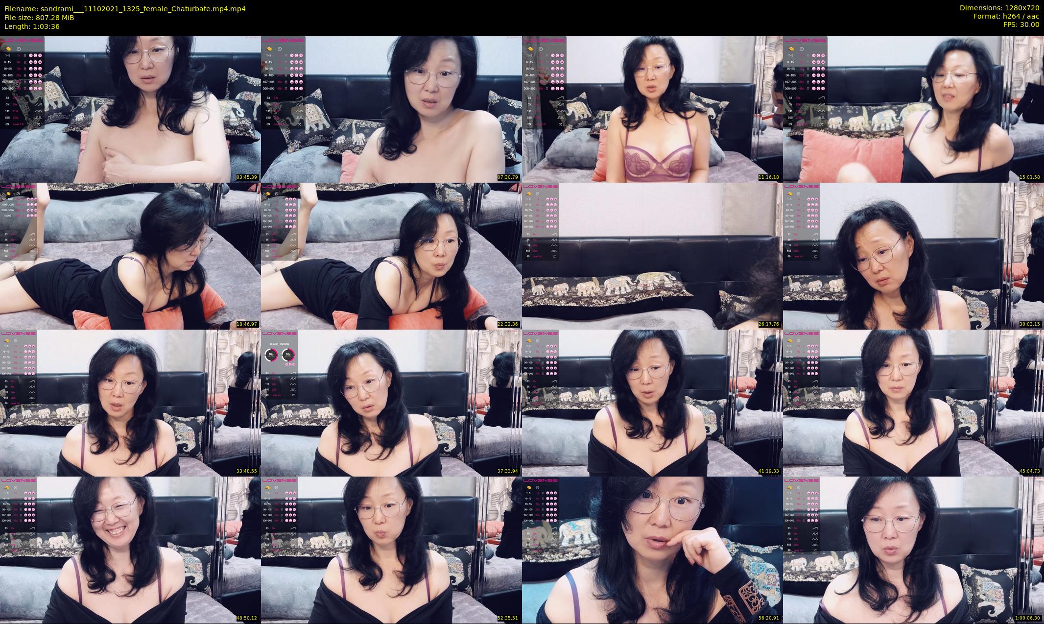 sandrami__ — 64 minute Chaturbate female cam show recording, 720p, Oct 11, 2021