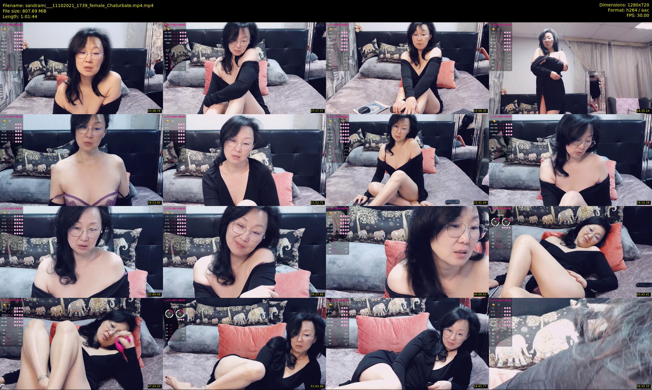 sandrami__ — 62 minute Chaturbate female cam show recording, 720p, Oct 11, 2021