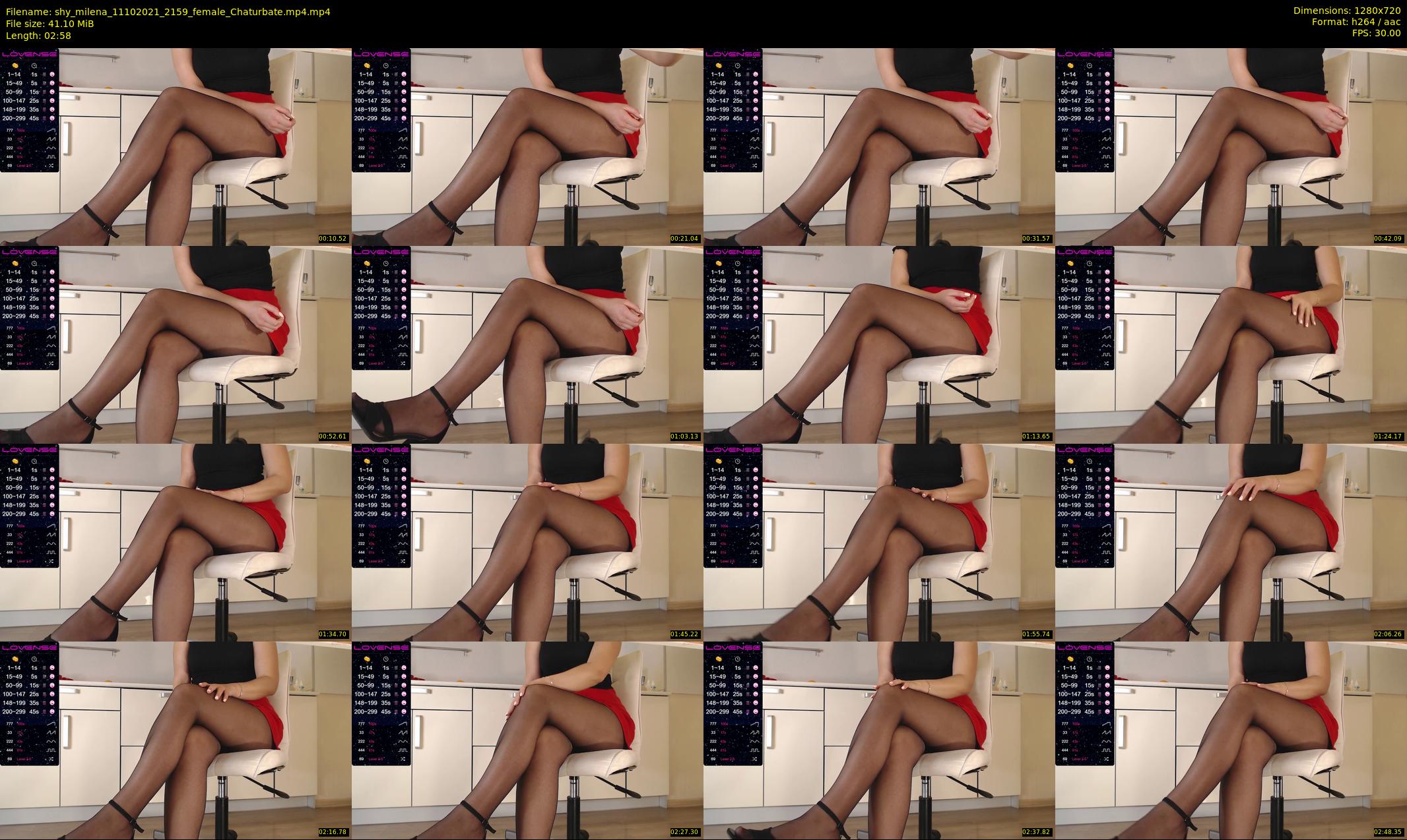 shy_milena — 3 minute Chaturbate female cam show recording, 720p, Oct 11, 2021