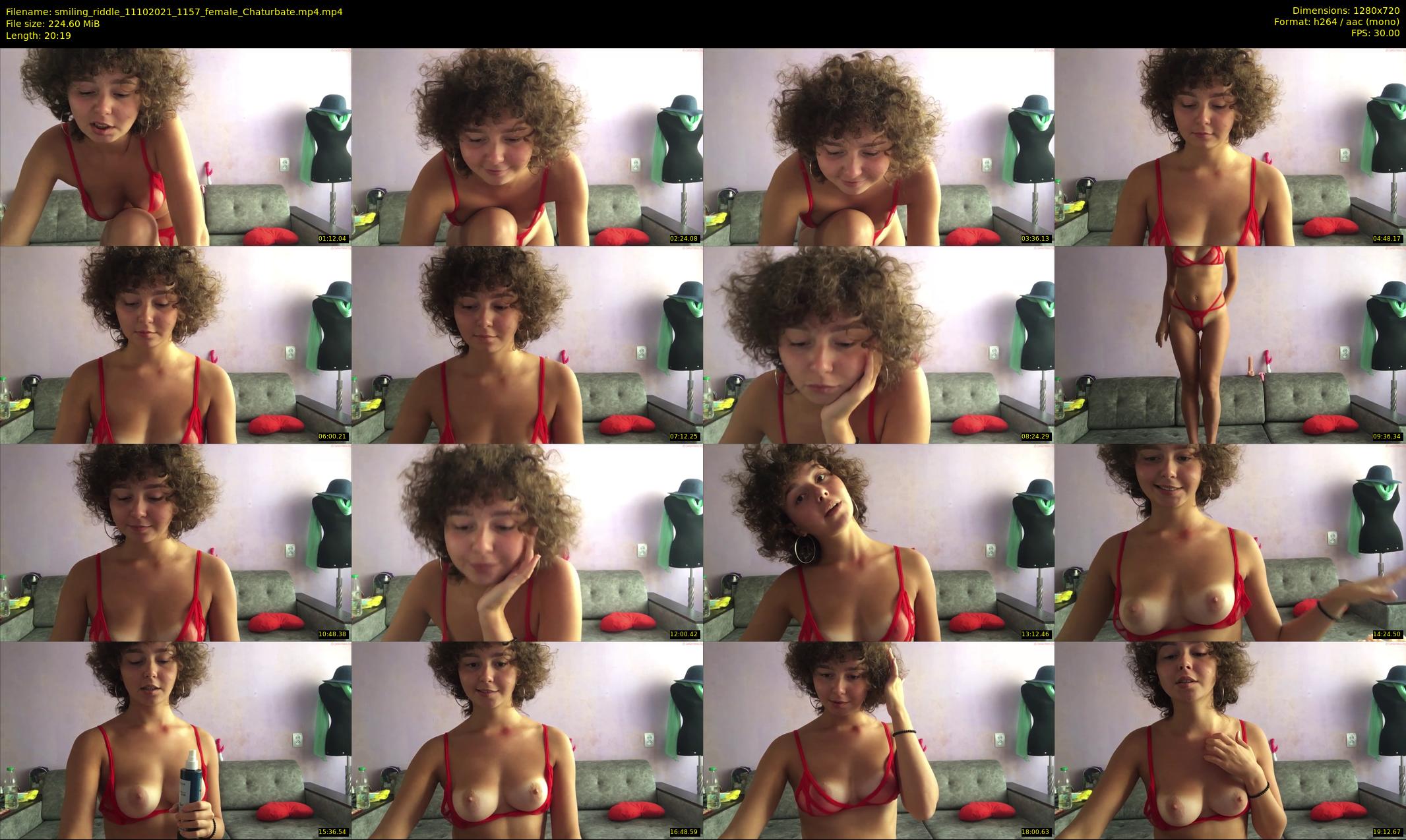 smiling_riddle — 21 minute Chaturbate female cam show recording, 720p, Oct 11, 2021