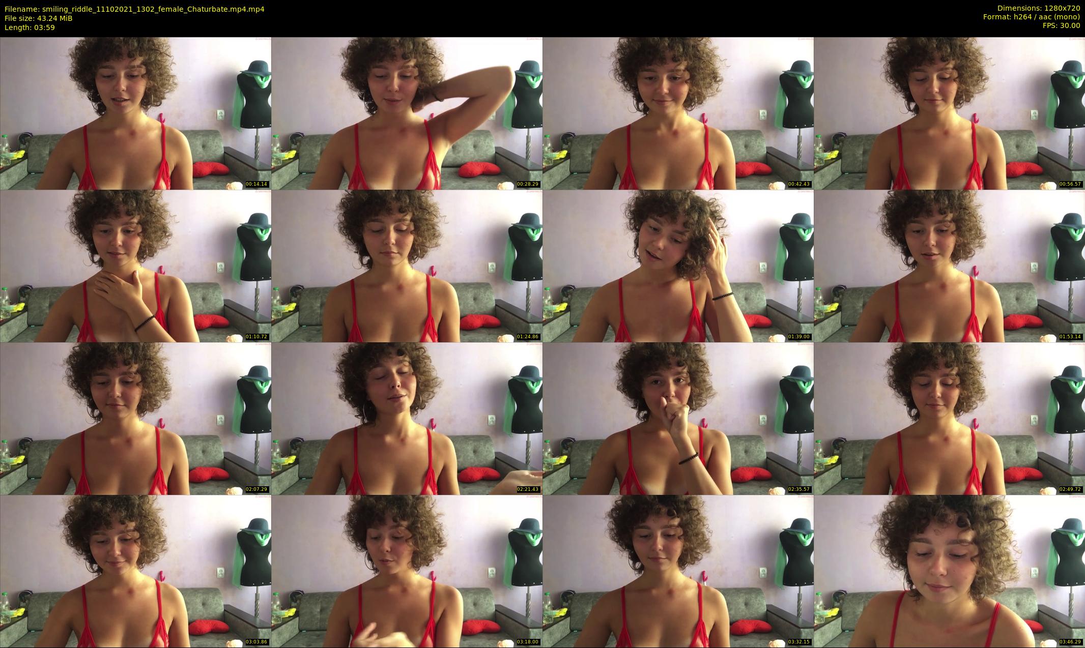smiling_riddle — 4 minute Chaturbate female cam show recording, 720p, Oct 11, 2021