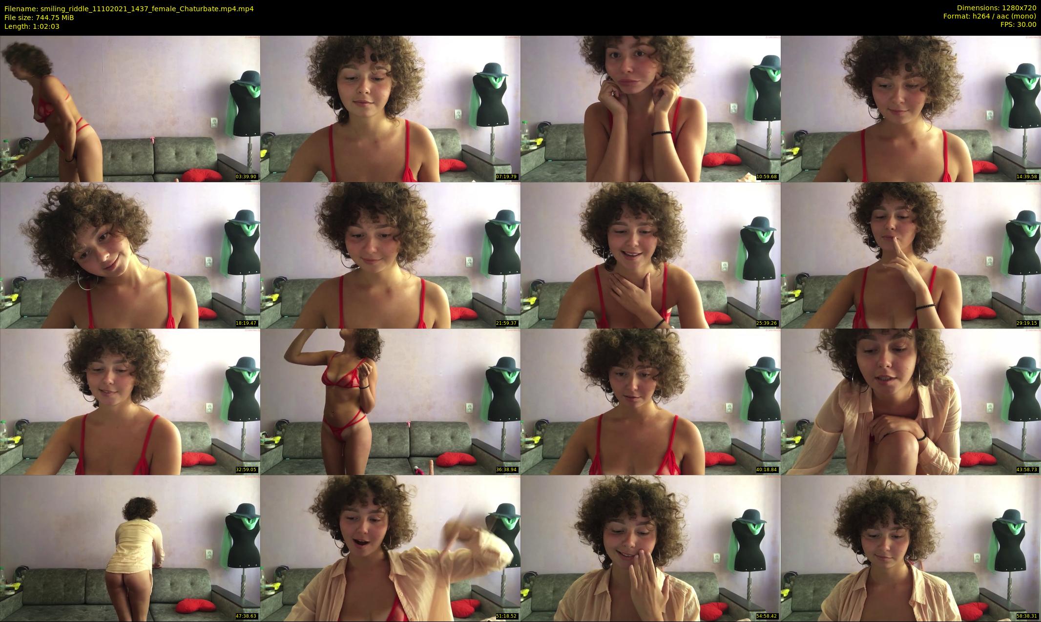 smiling_riddle — 63 minute Chaturbate female cam show recording, 720p, Oct 11, 2021