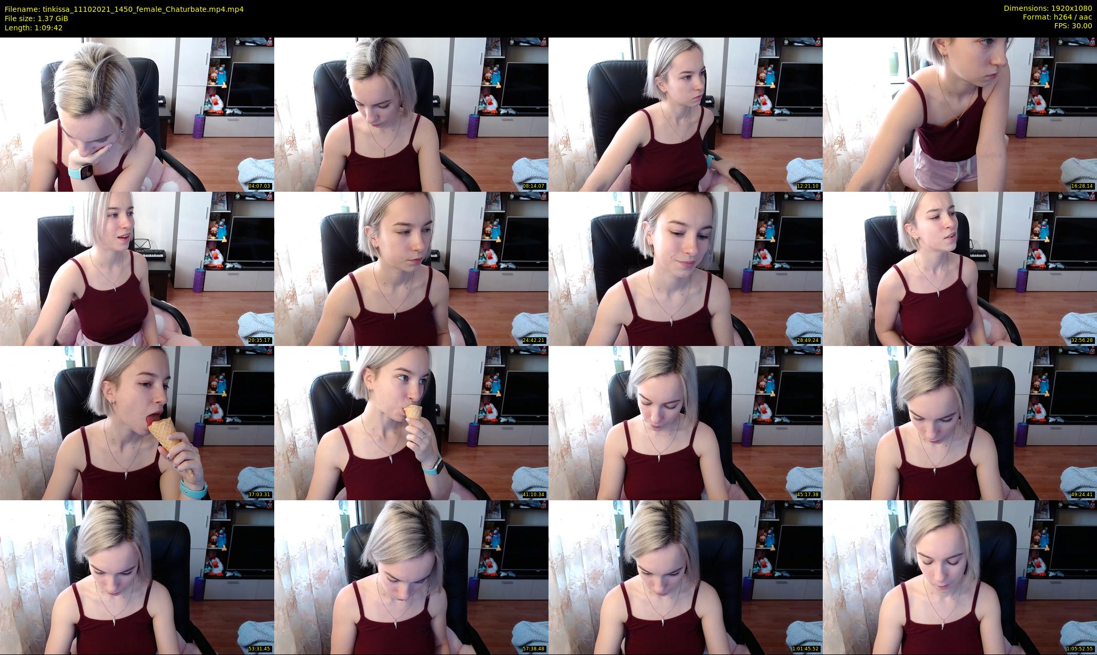 tinkissa — 70 minute Chaturbate couple cam show recording, 1080p, Oct 11, 2021