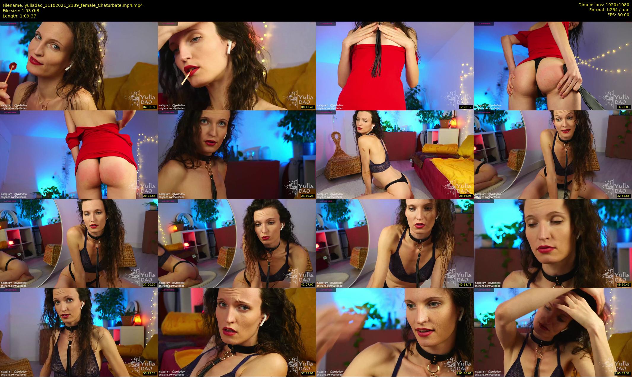 yulladao — 70 minute Chaturbate female cam show recording, 1080p, Oct 11, 2021