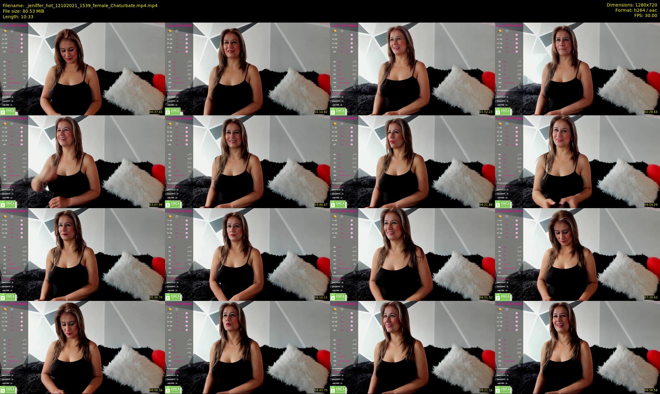 _jeniffer_hot — 11 minute Chaturbate female cam show recording, 720p, Oct 12, 2021