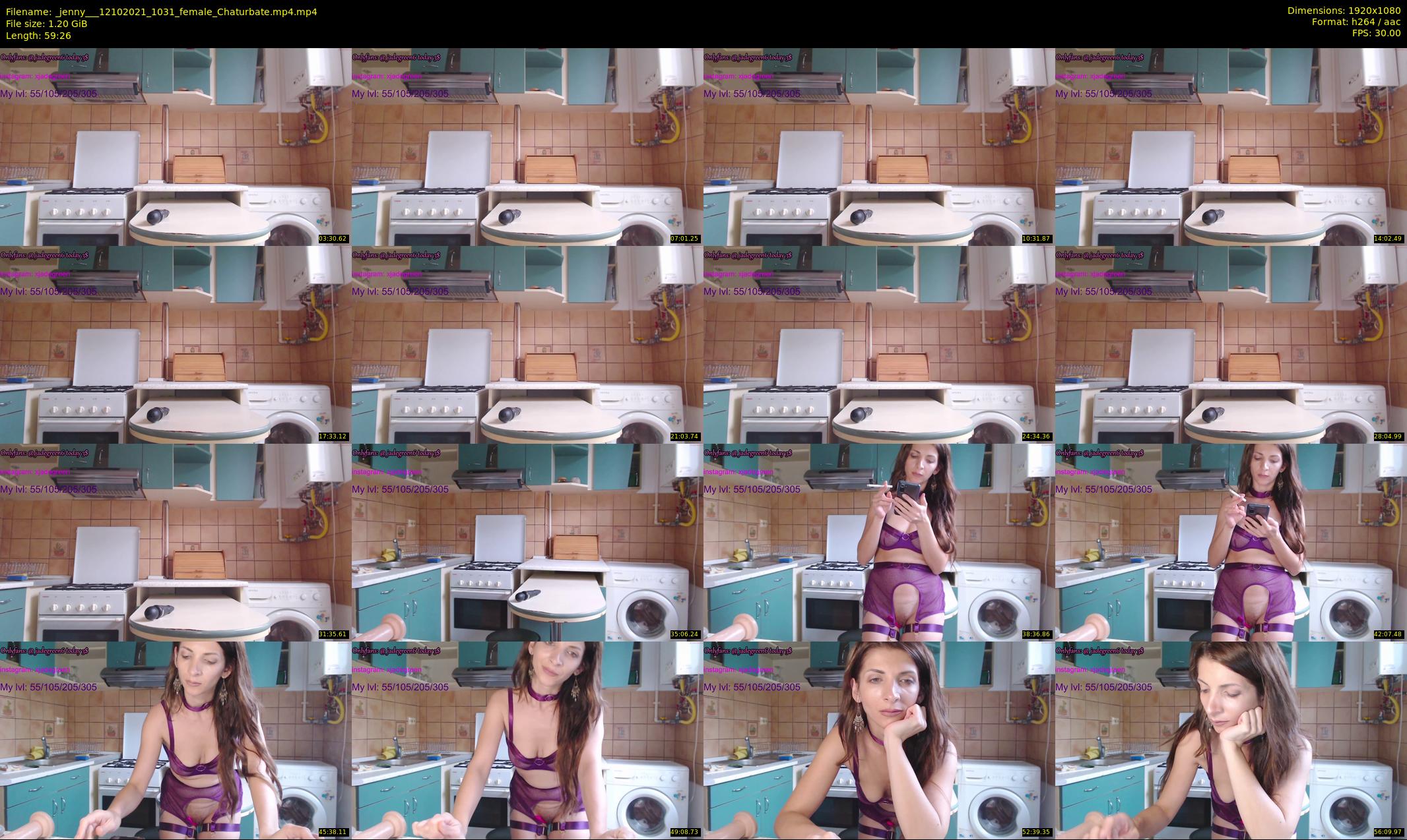 _jenny__ — 60 minute Chaturbate female cam show recording, 1080p, Oct 12, 2021