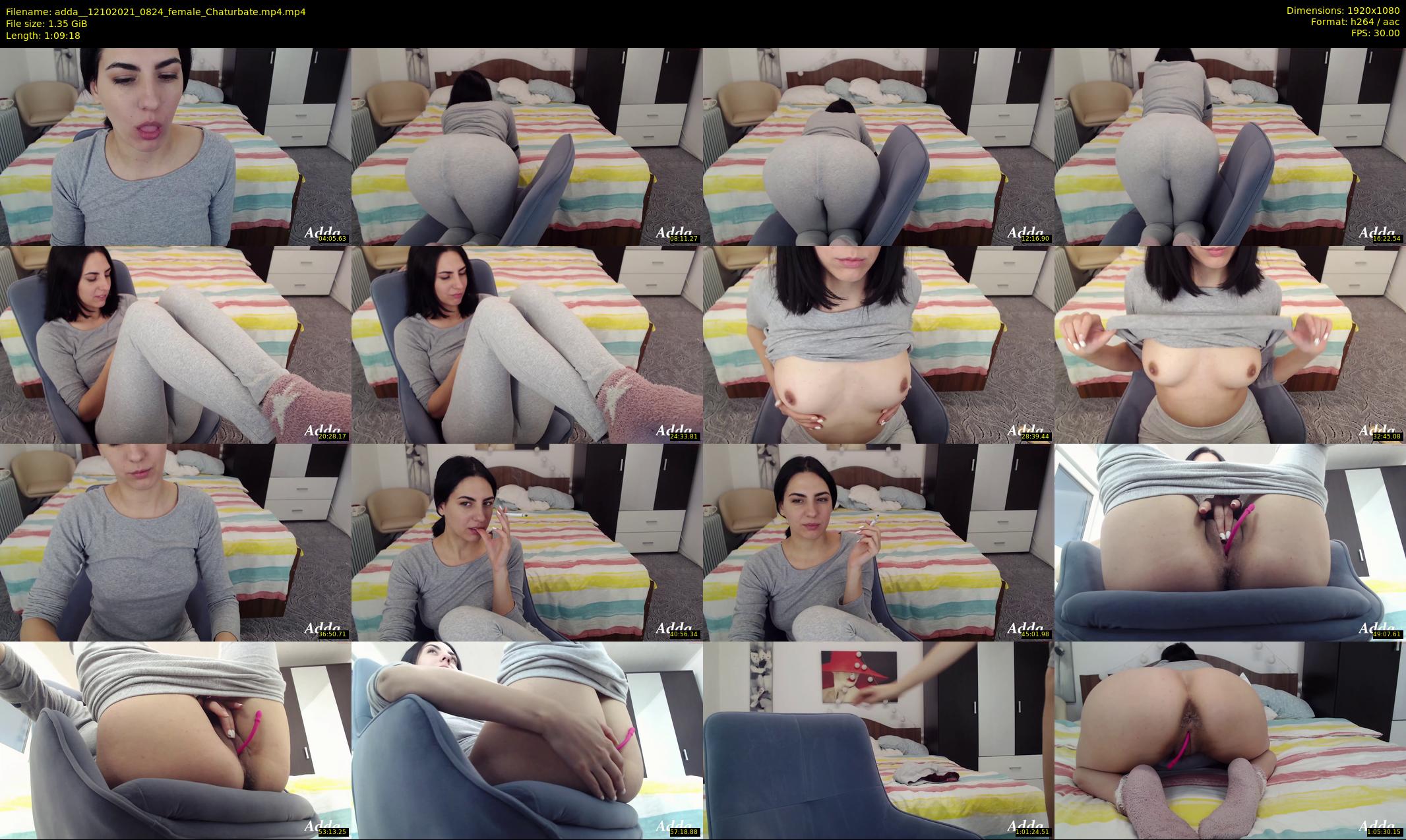 adda_ — 70 minute Chaturbate female cam show recording, 1080p, Oct 12, 2021