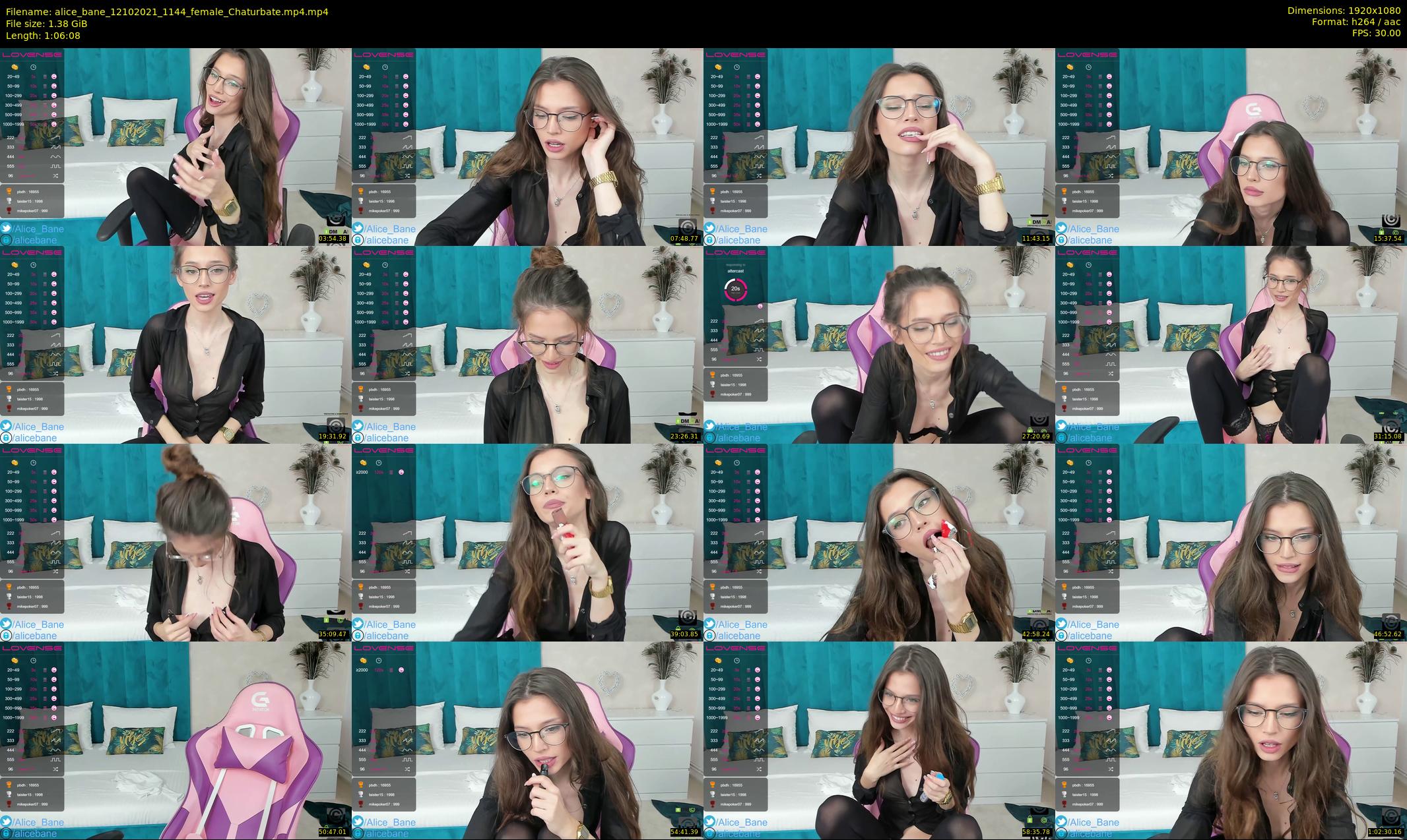 alice_bane — 67 minute Chaturbate female cam show recording, 1080p, Oct 12, 2021