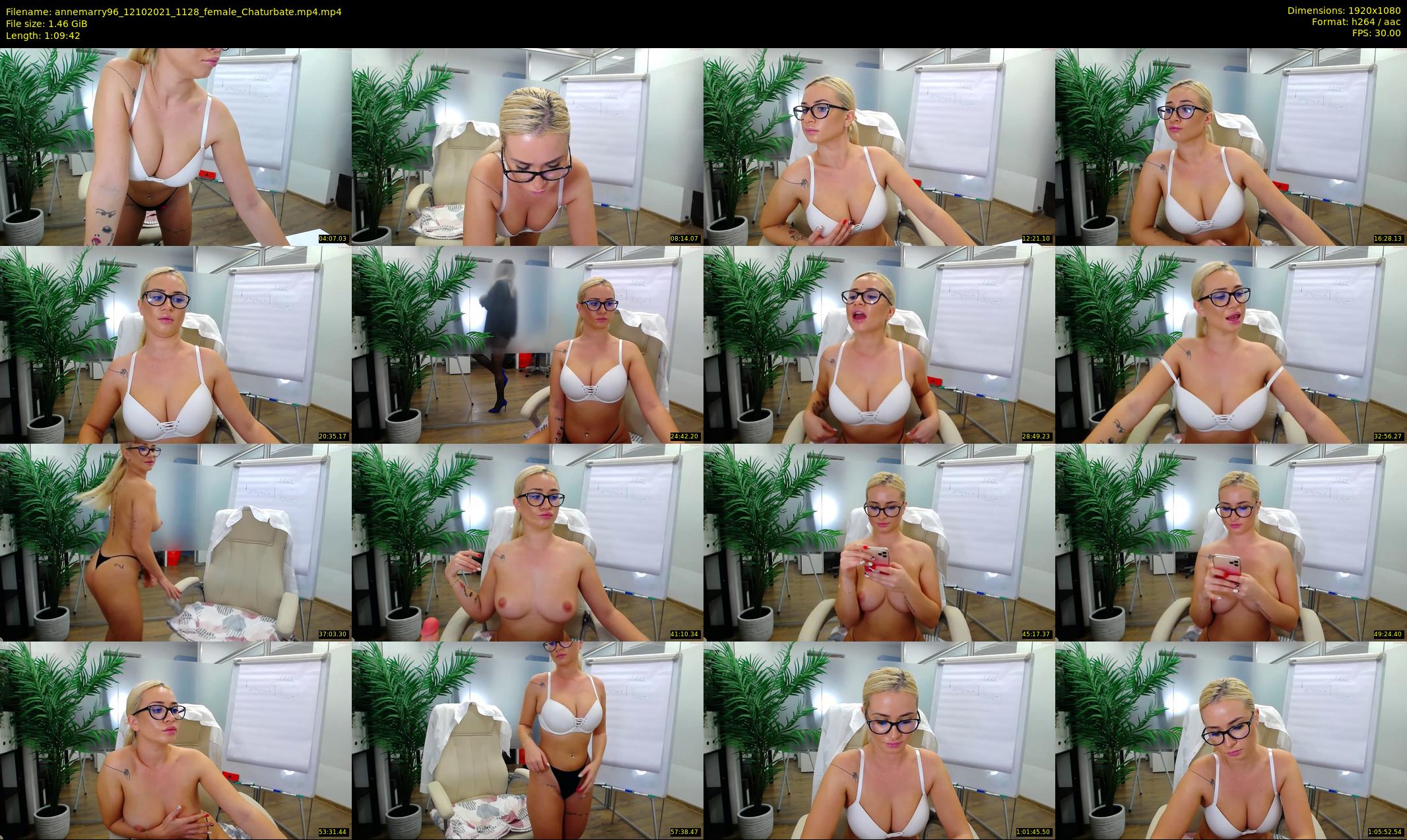 annemarry96 — 70 minute Chaturbate female cam show recording, 1080p, Oct 12, 2021