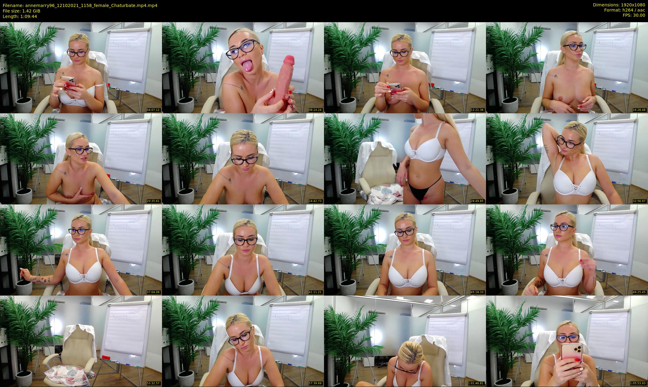 annemarry96 — 70 minute Chaturbate female cam show recording, 1080p, Oct 12, 2021
