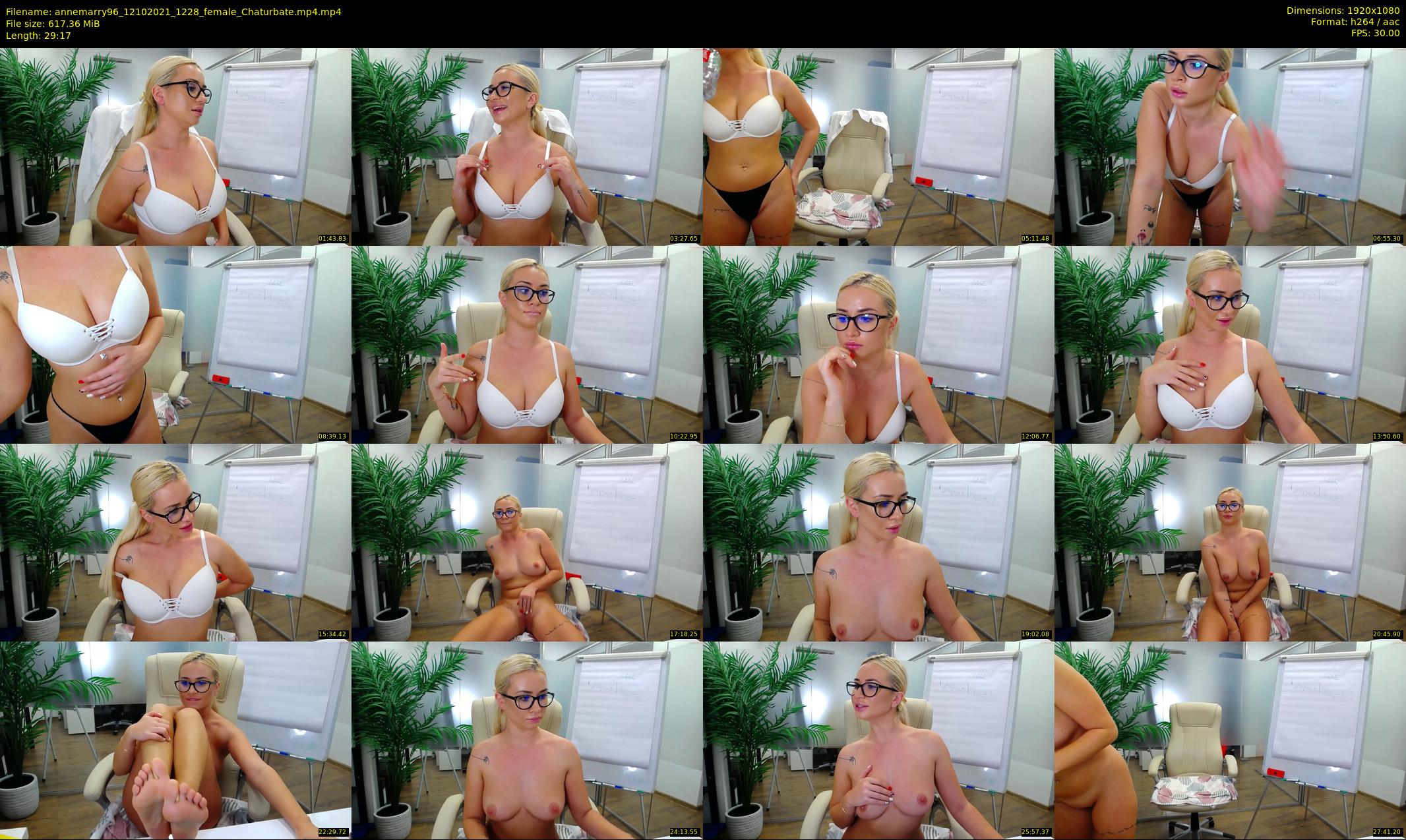 annemarry96 — 30 minute Chaturbate female cam show recording, 1080p, Oct 12, 2021
