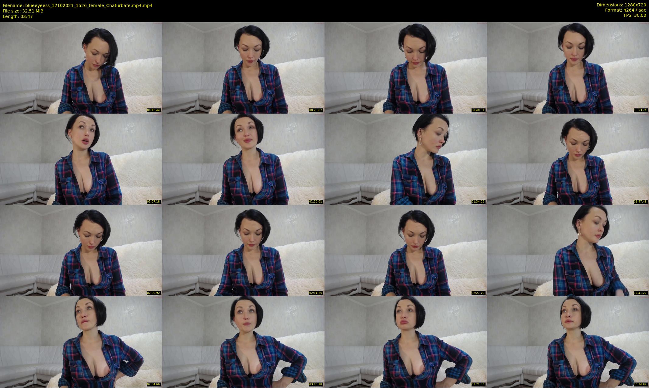 blueeyeess — 4 minute Chaturbate female cam show recording, 720p, Oct 12, 2021