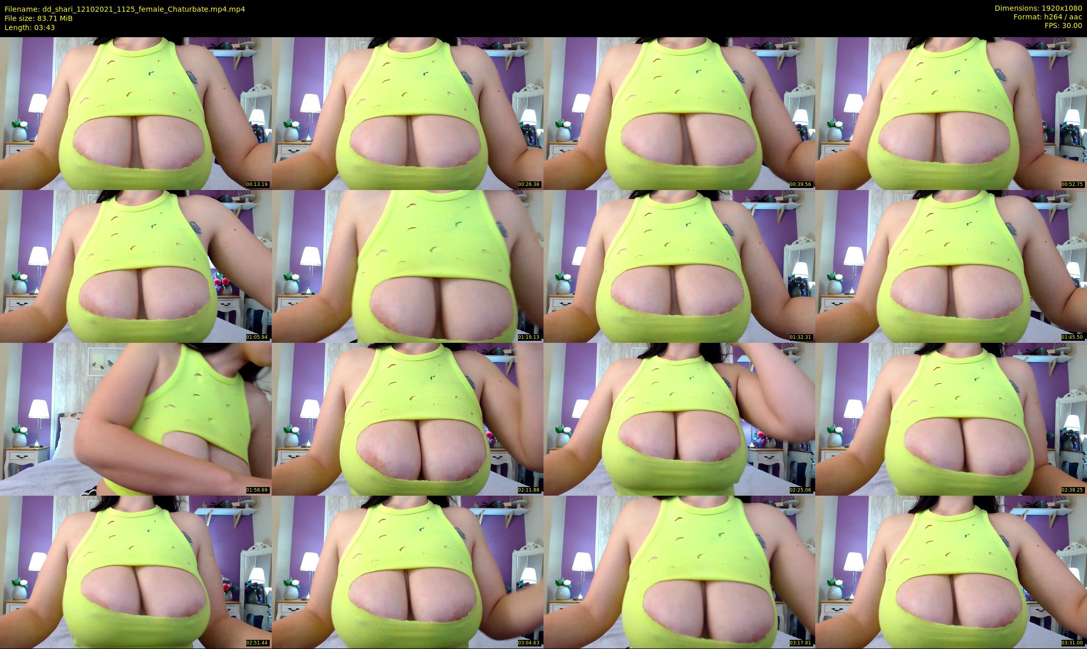 dd_shari — 4 minute Chaturbate female cam show recording, 1080p, Oct 12, 2021