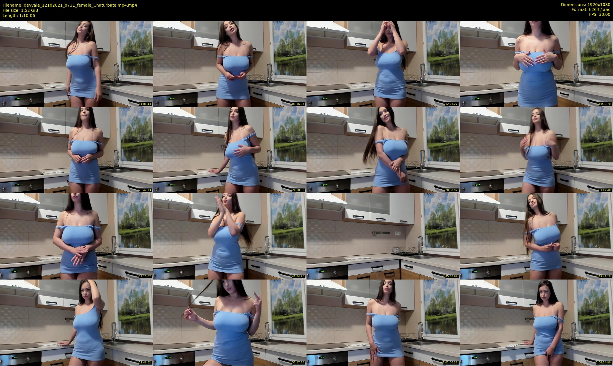 devyale — 71 minute Chaturbate female cam show recording, 1080p, Oct 12, 2021