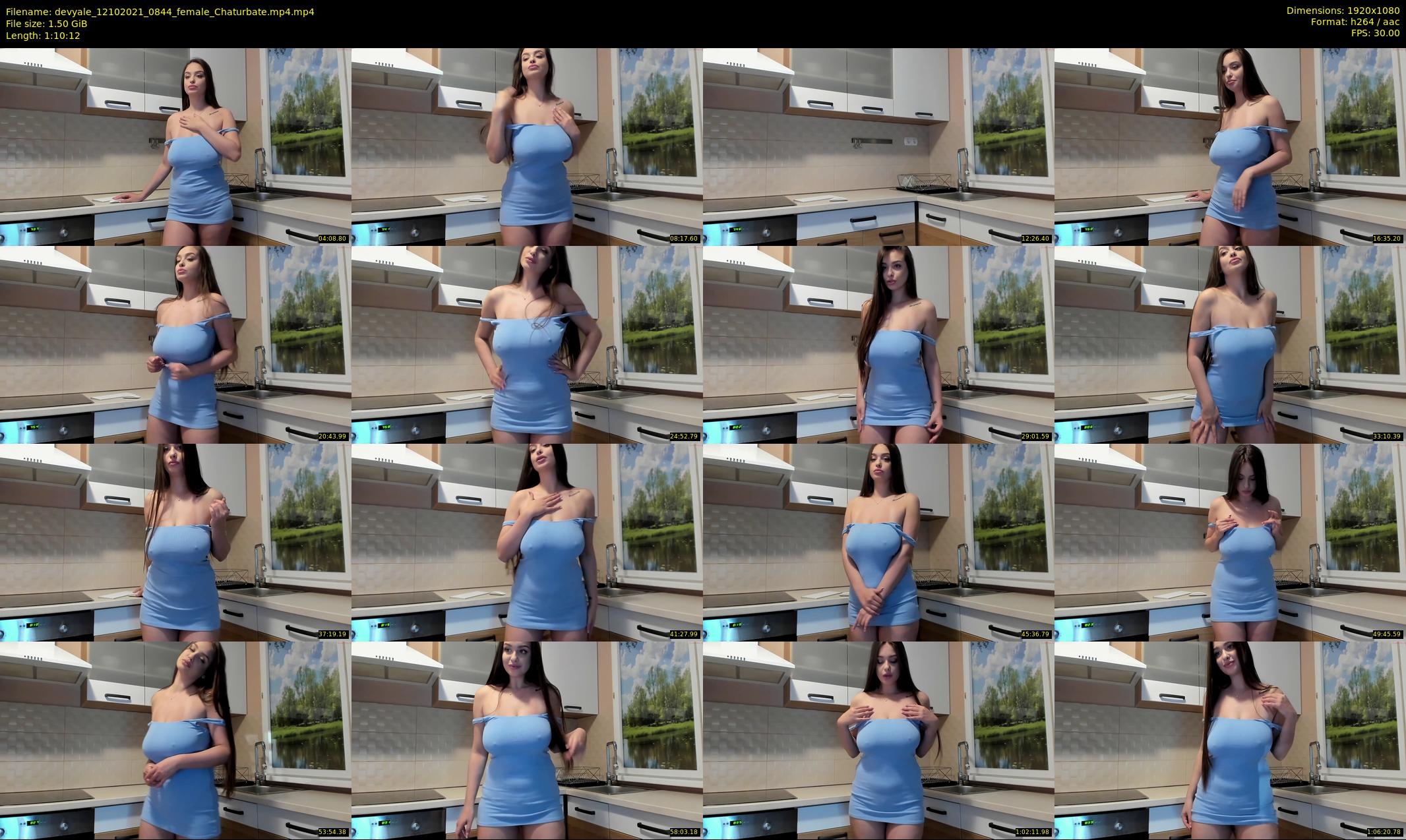 devyale — 71 minute Chaturbate female cam show recording, 1080p, Oct 12, 2021