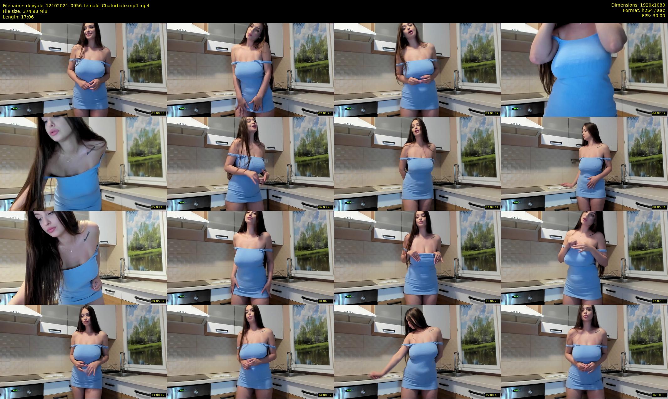 devyale — 18 minute Chaturbate female cam show recording, 1080p, Oct 12, 2021