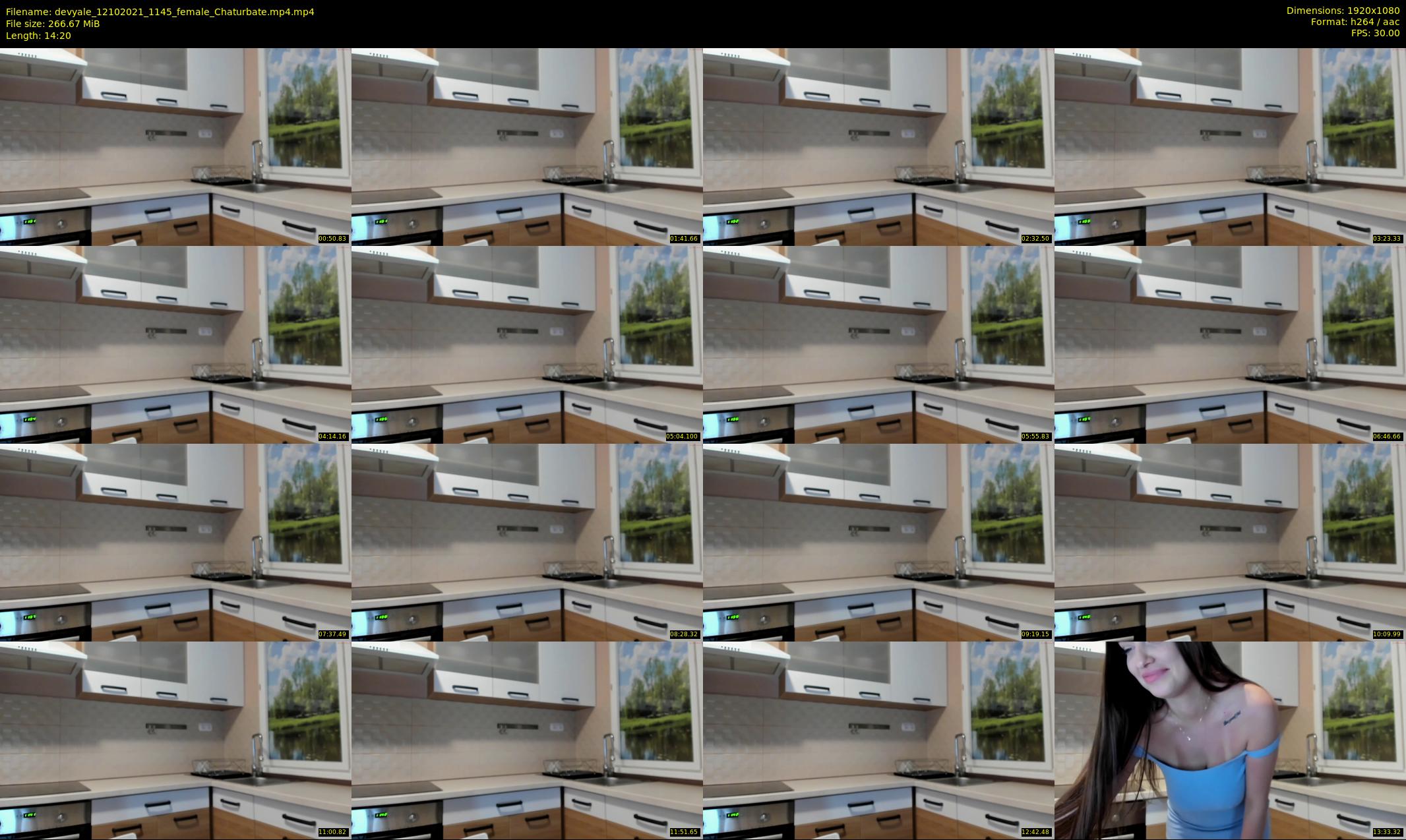 devyale — 15 minute Chaturbate female cam show recording, 1080p, Oct 12, 2021