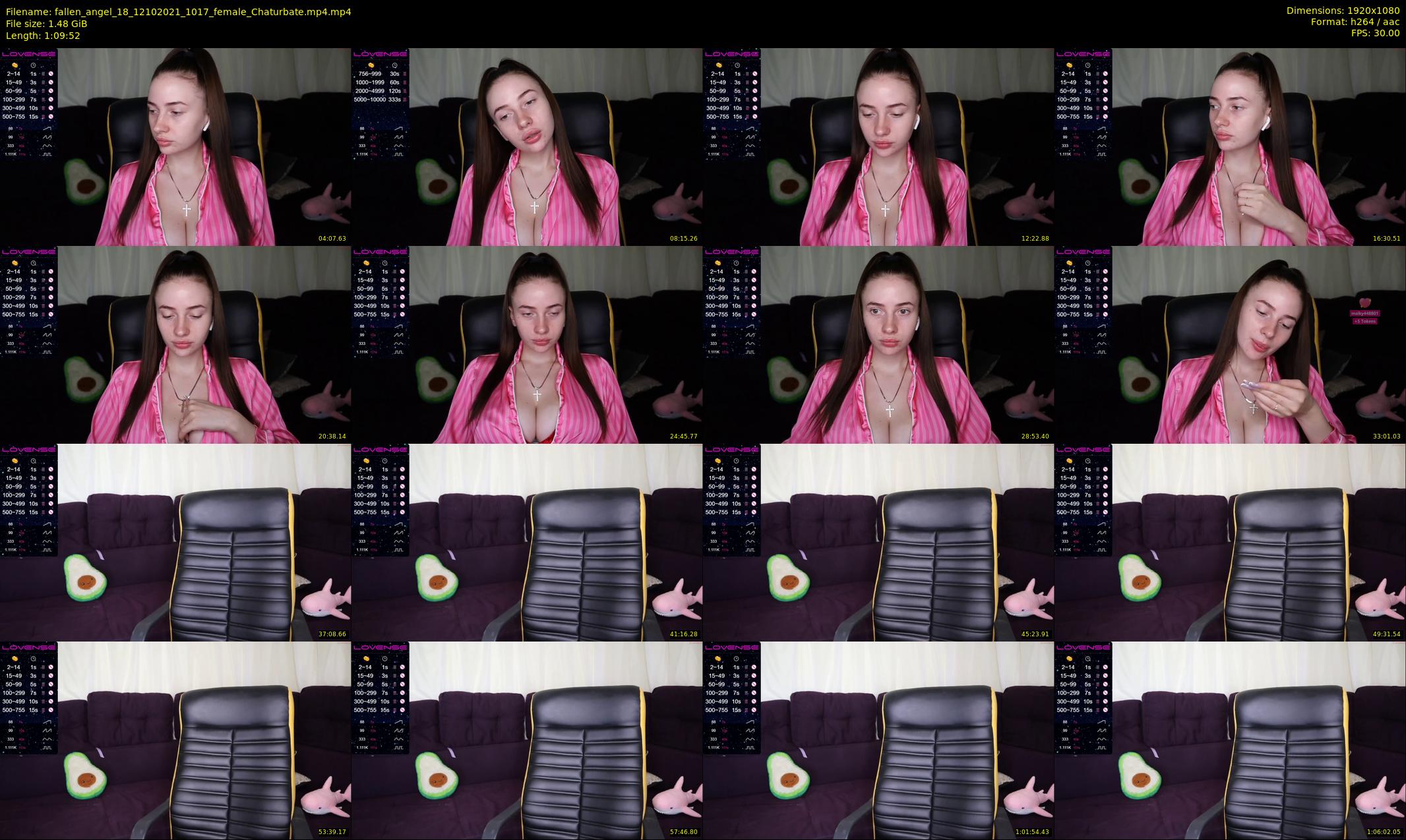 fallen_angel_18 — 70 minute Chaturbate female cam show recording, 1080p, Oct 12, 2021