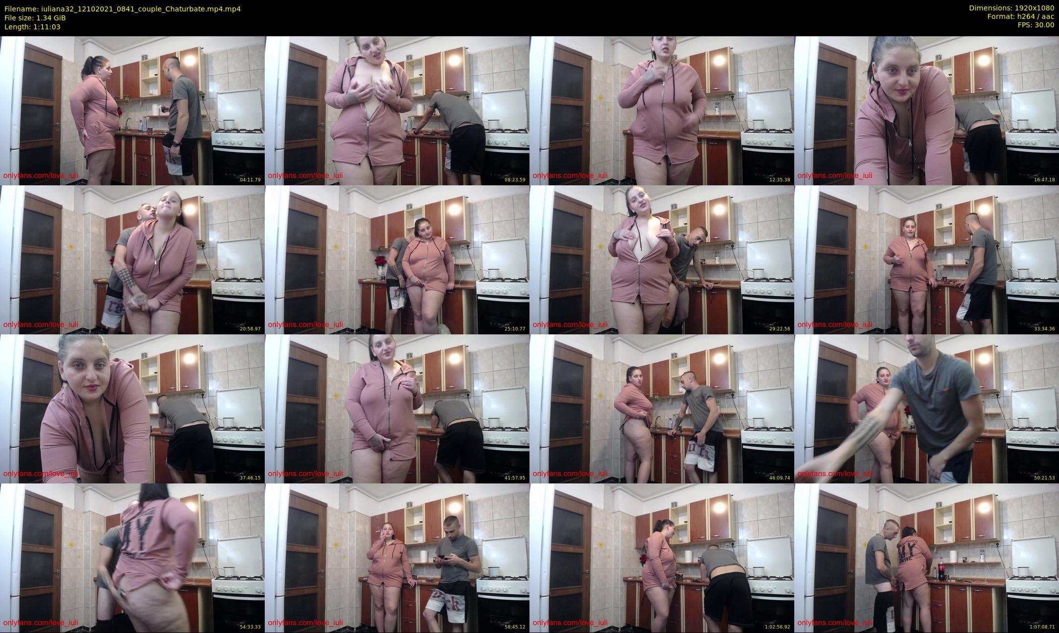 iuliana32 — 72 minute Chaturbate couple cam show recording, 1080p, Oct 12, 2021
