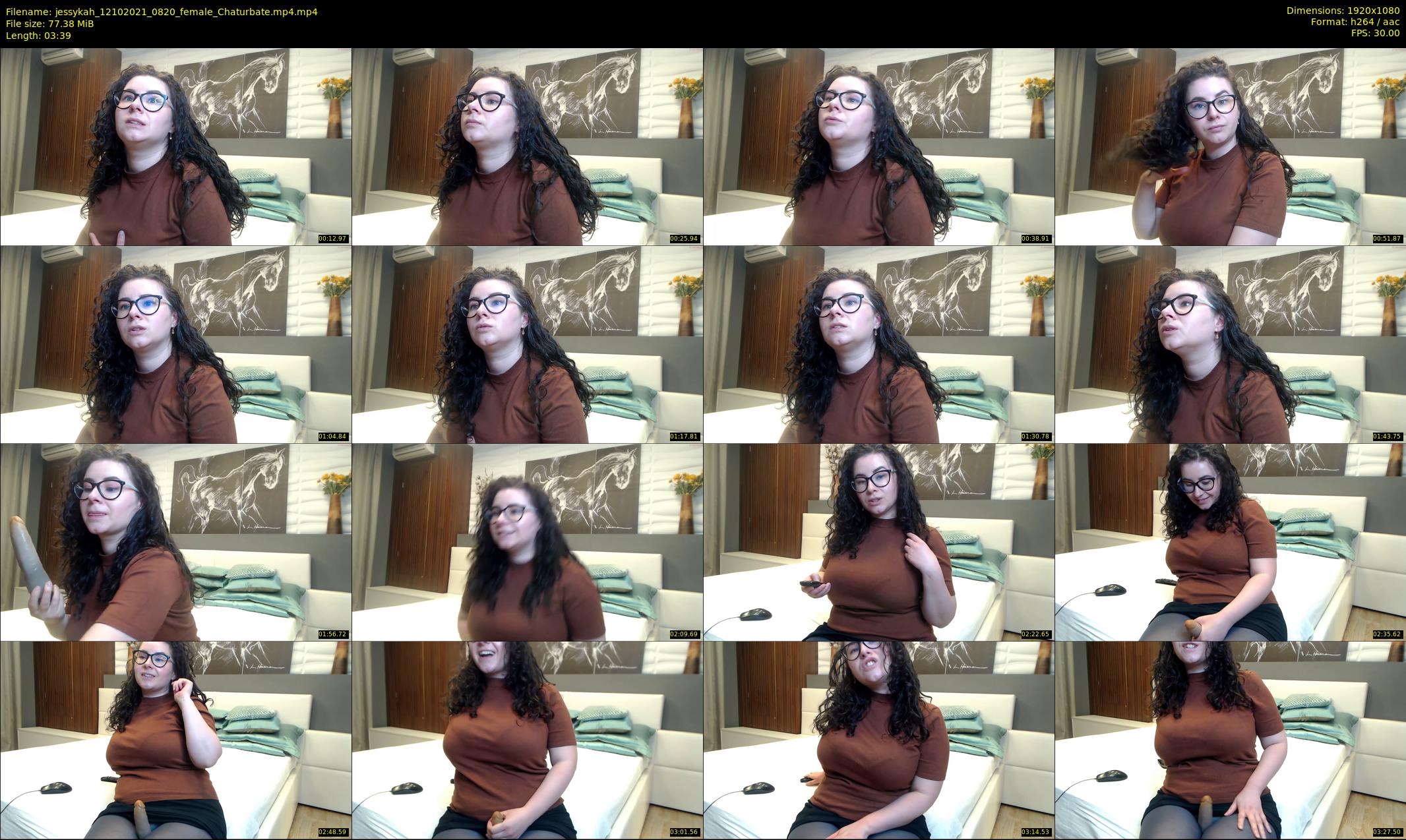 jessykah — 4 minute Chaturbate female cam show recording, 1080p, Oct 12, 2021