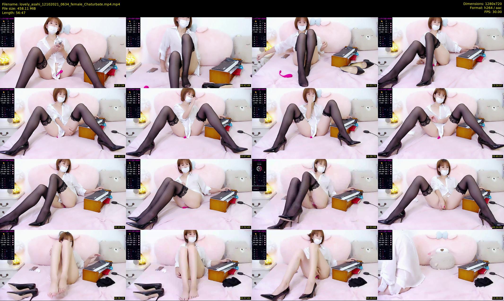 lovely_asahi — 57 minute Chaturbate female cam show recording, 720p, Oct 12, 2021