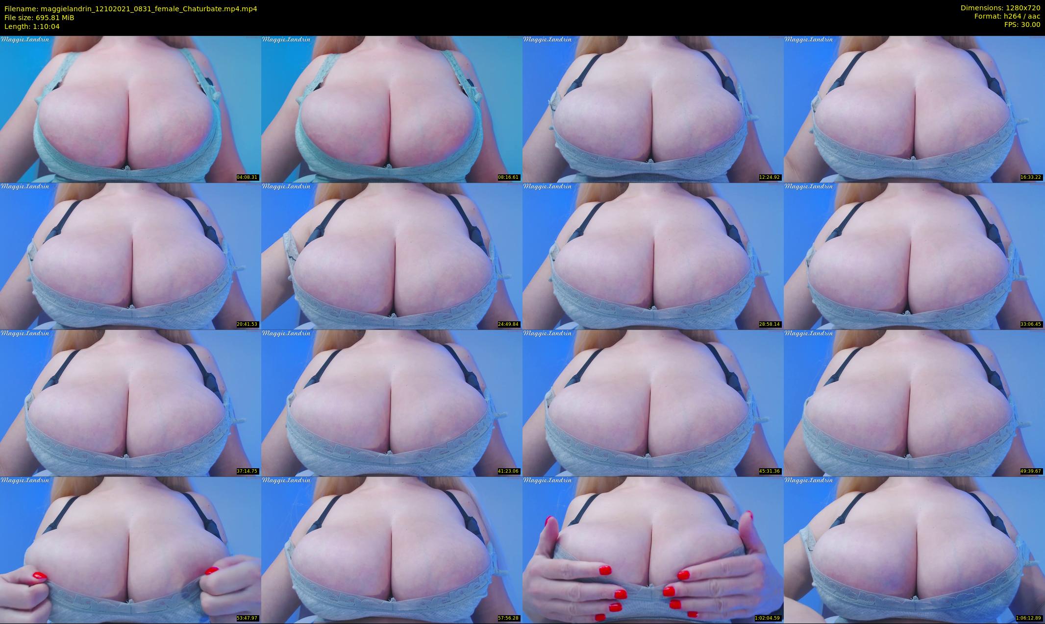 maggielandrin — 71 minute Chaturbate female cam show recording, 720p, Oct 12, 2021