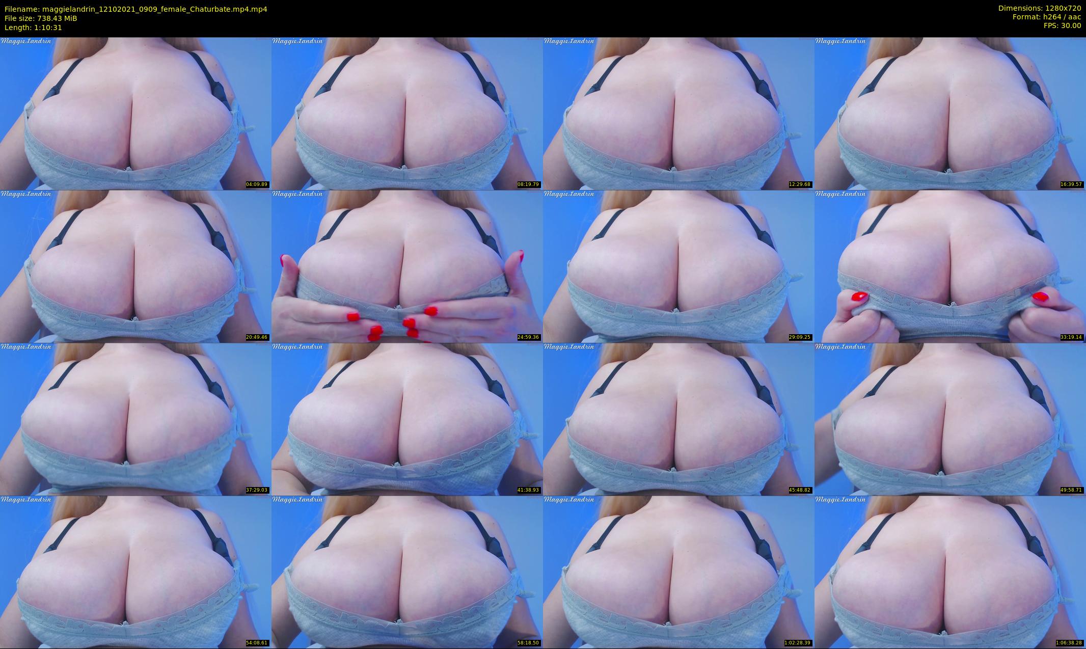 maggielandrin — 71 minute Chaturbate female cam show recording, 720p, Oct 12, 2021